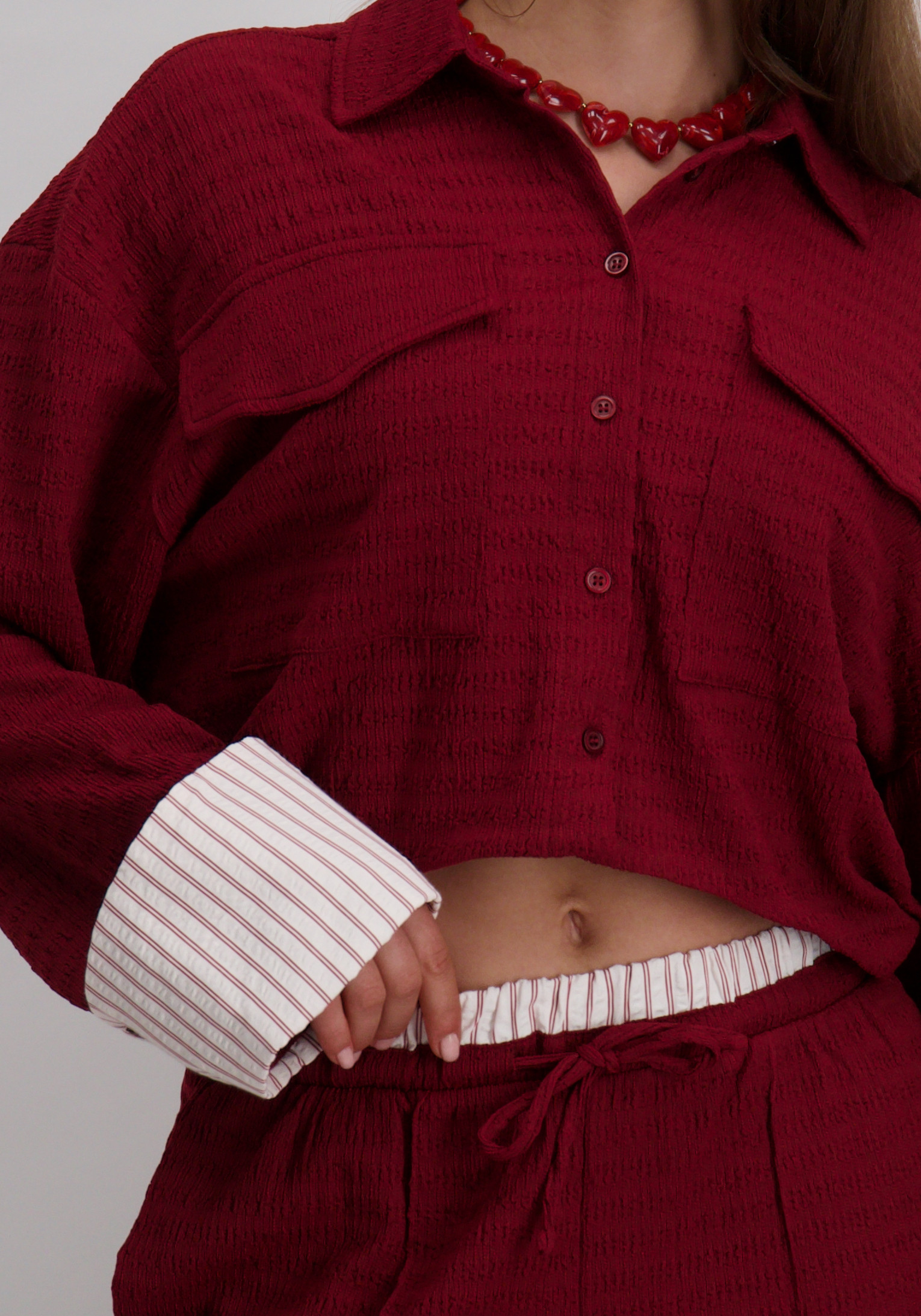 Refined Department Blouse Lyloe R2509958744 Bordeaux