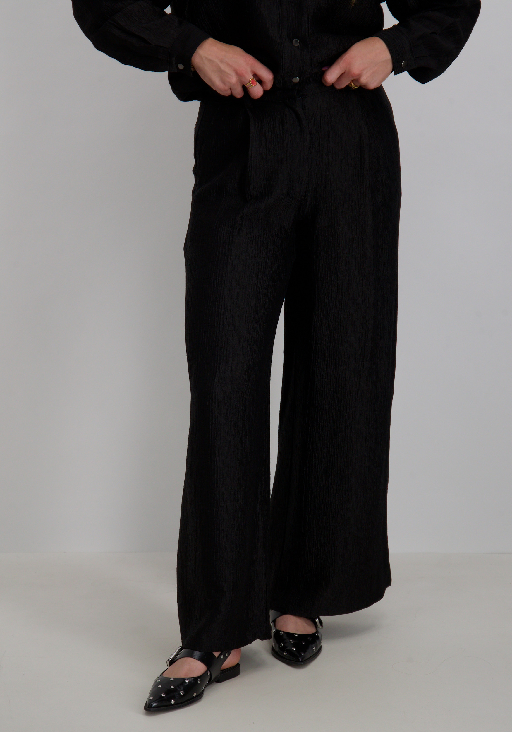 Amaya Amsterdam Broek Lumi Zwart