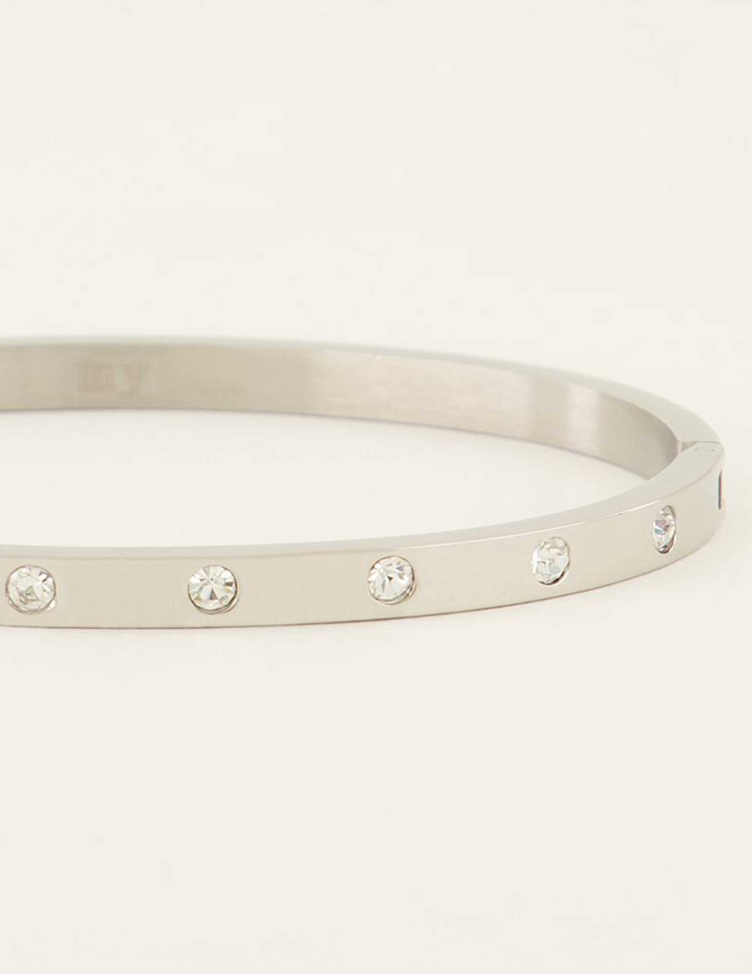 My Jewellery Bangle steentjes MJ07610 Zilver
