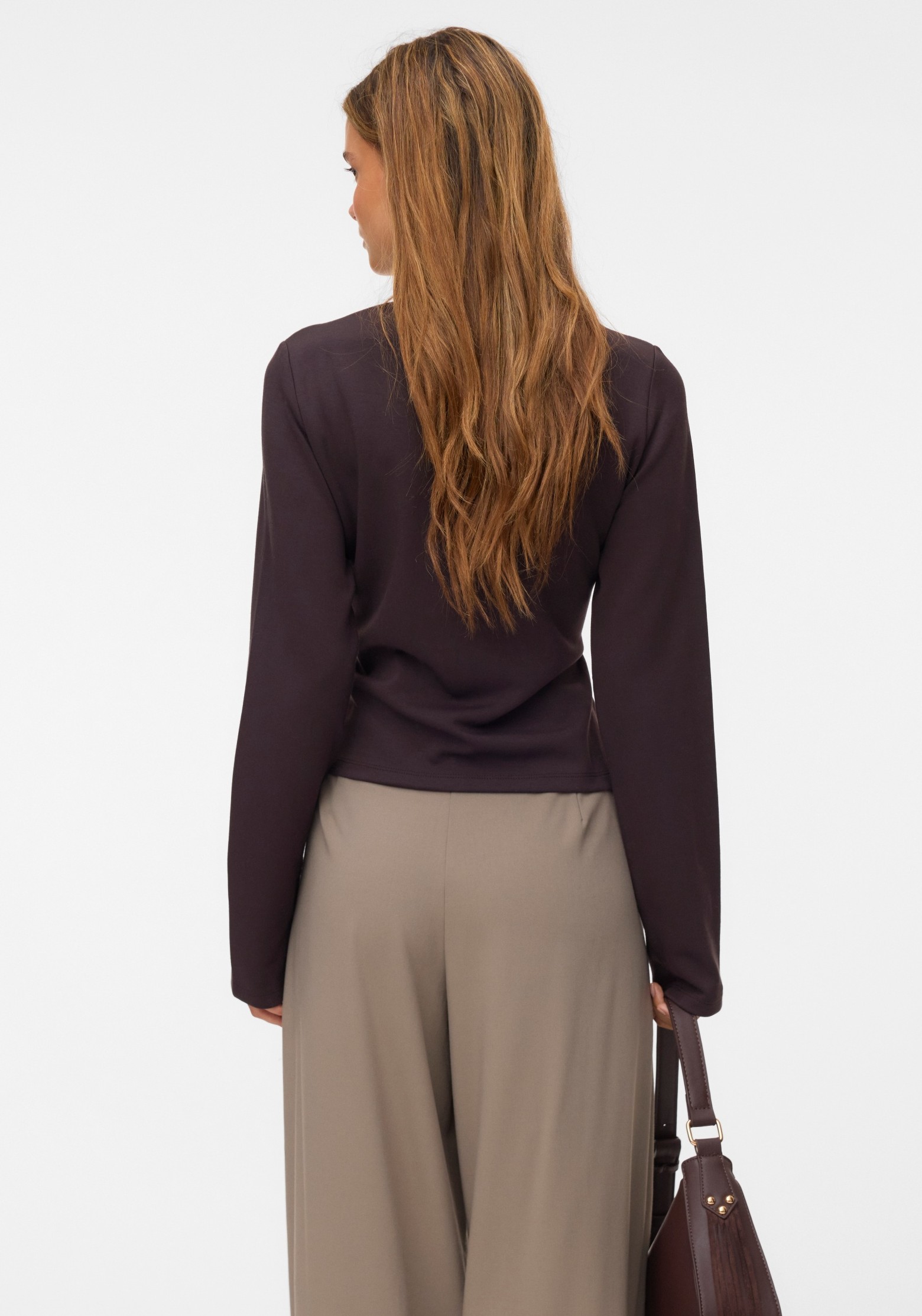 VERO MODA  10348523 Donker bruin