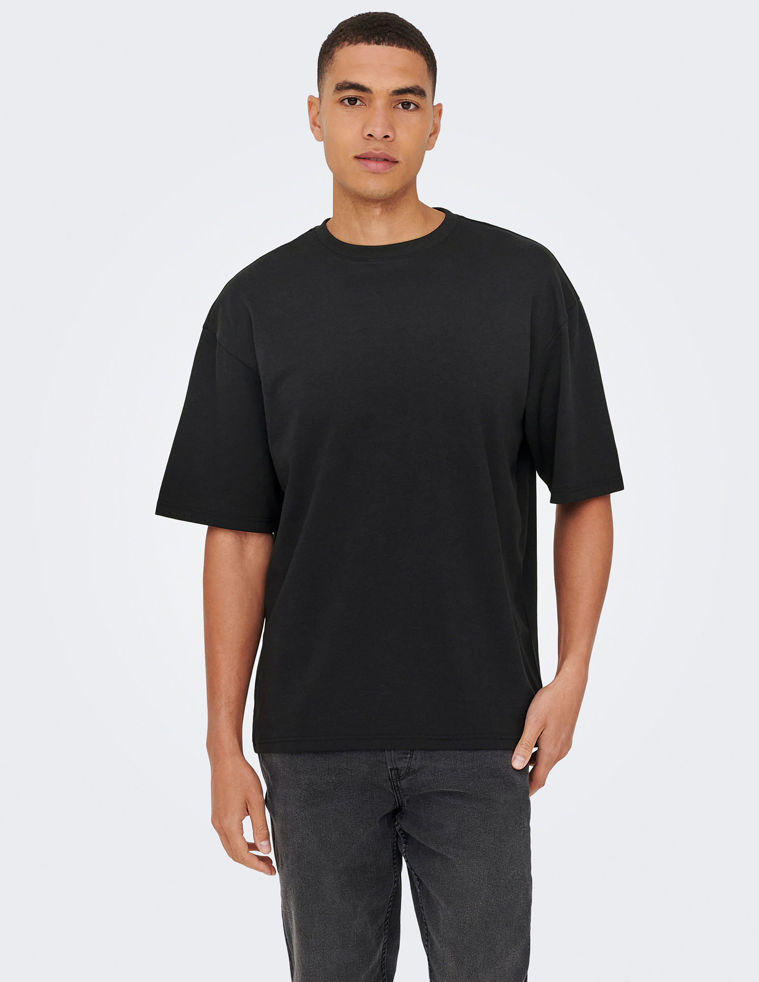 ONLY & SONS T-shirt Caspian airflex 22031940 Zwart