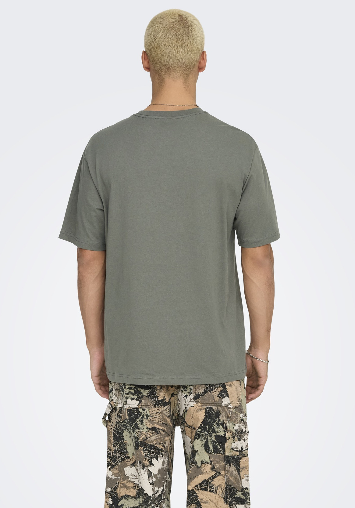 ONLY & SONS T-shirt Curated 22030925 Grijs