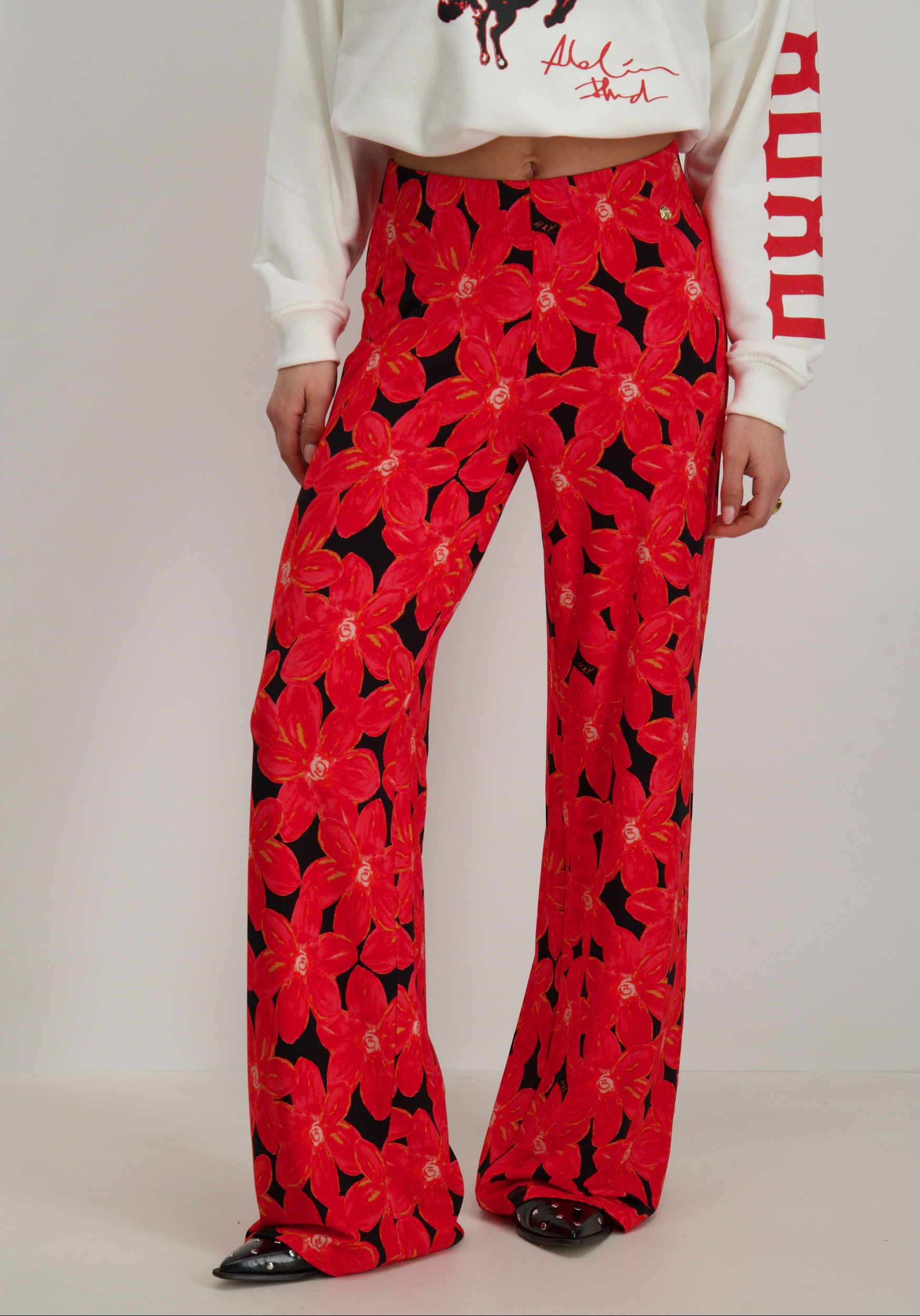 Harper & Yve Broek Jane SS25T102 Rood