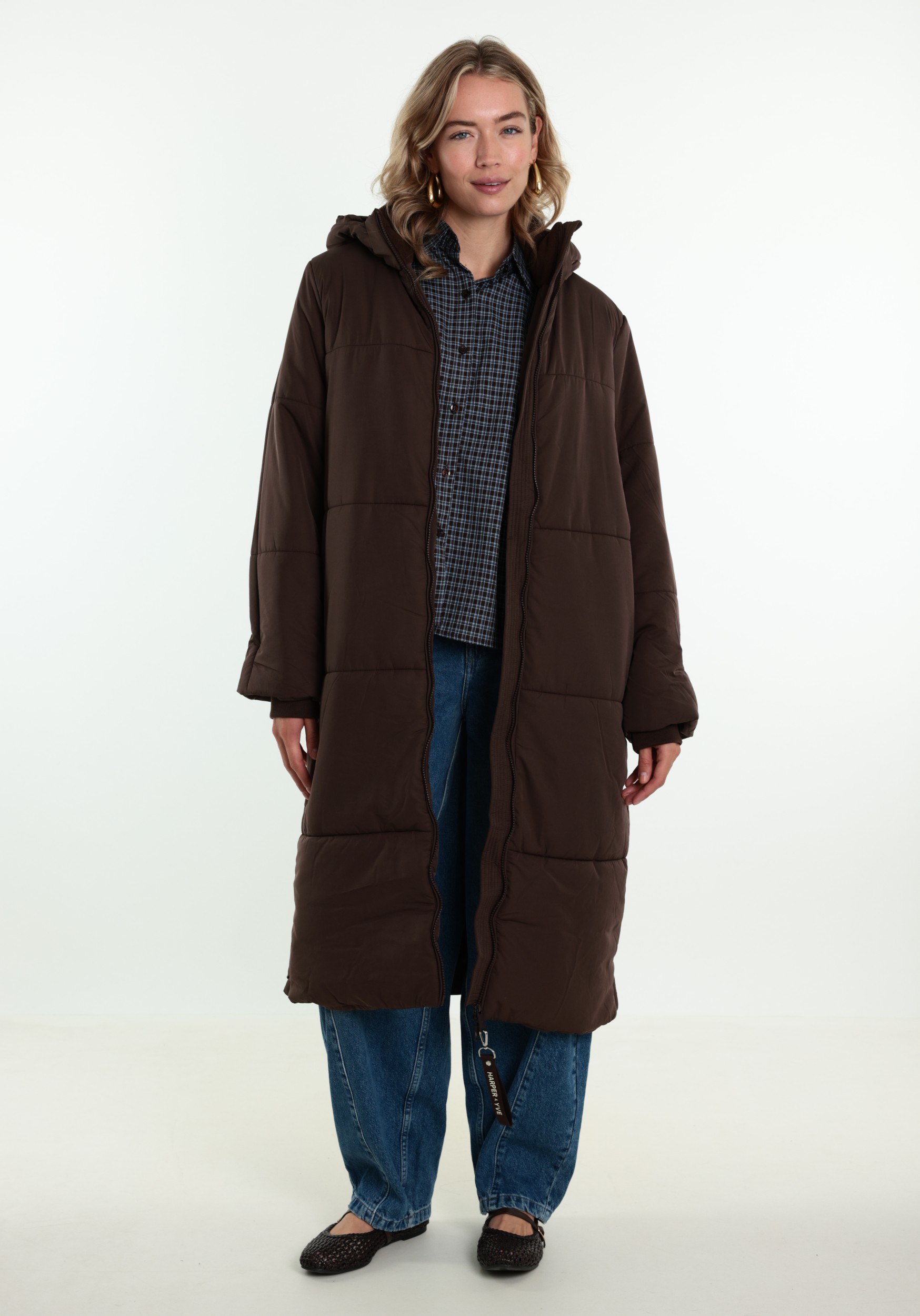 Harper & Yve Winterjas Jenny AW6N221 Donker bruin