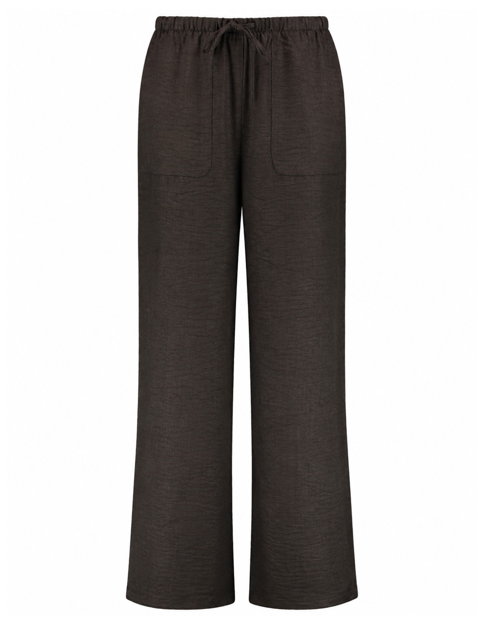 VERO MODA Broek Melaney 10316385 Donker bruin