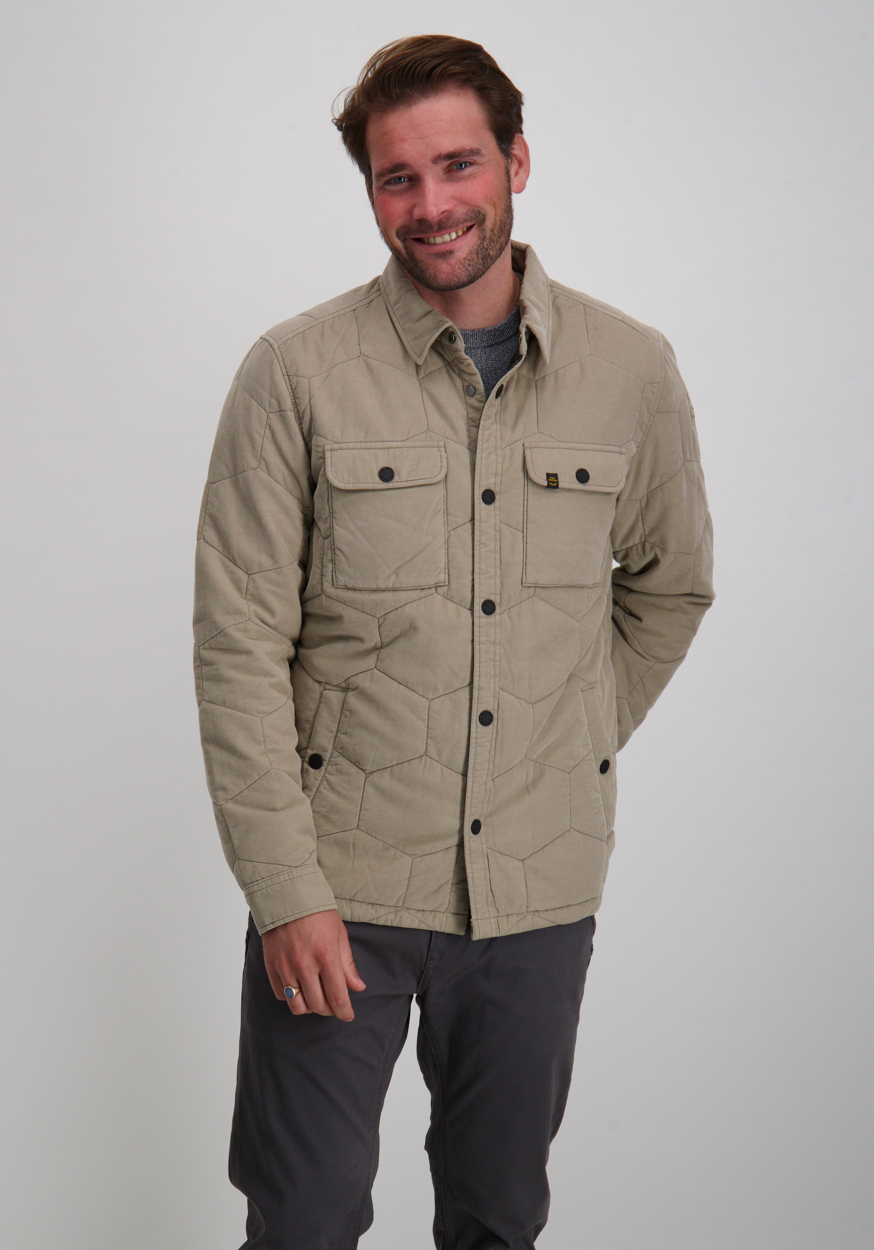 PME Legend Overshirt PSI2509250 Beige