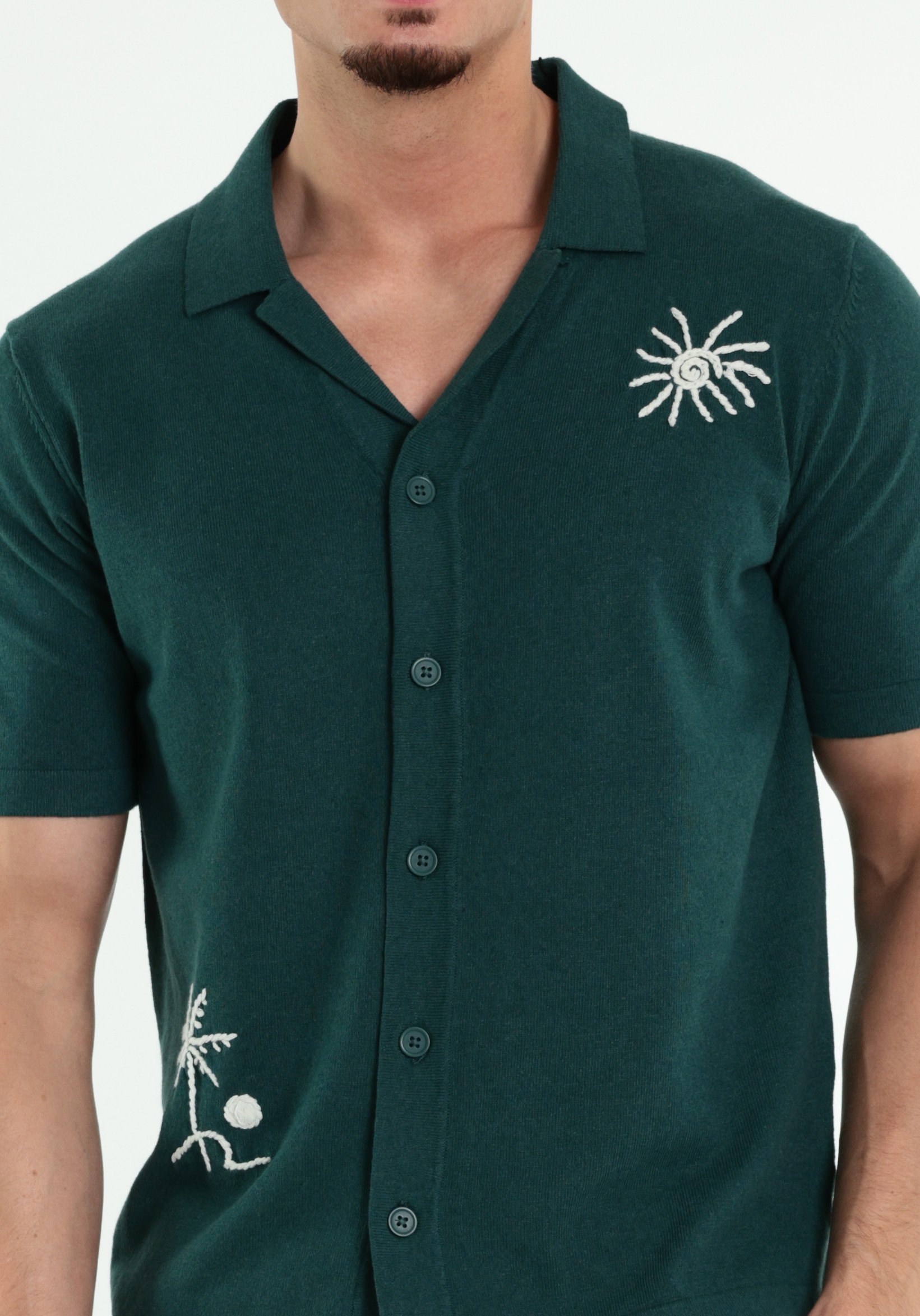 ONLY & SONS Overhemd Milo 22038017 Donker groen