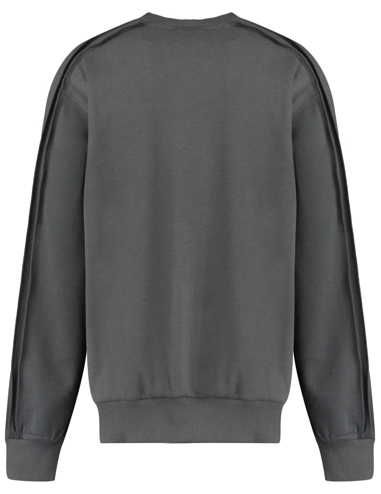 Off The Pitch Sweater Raw edge panel OTP253005 Donker Grijs