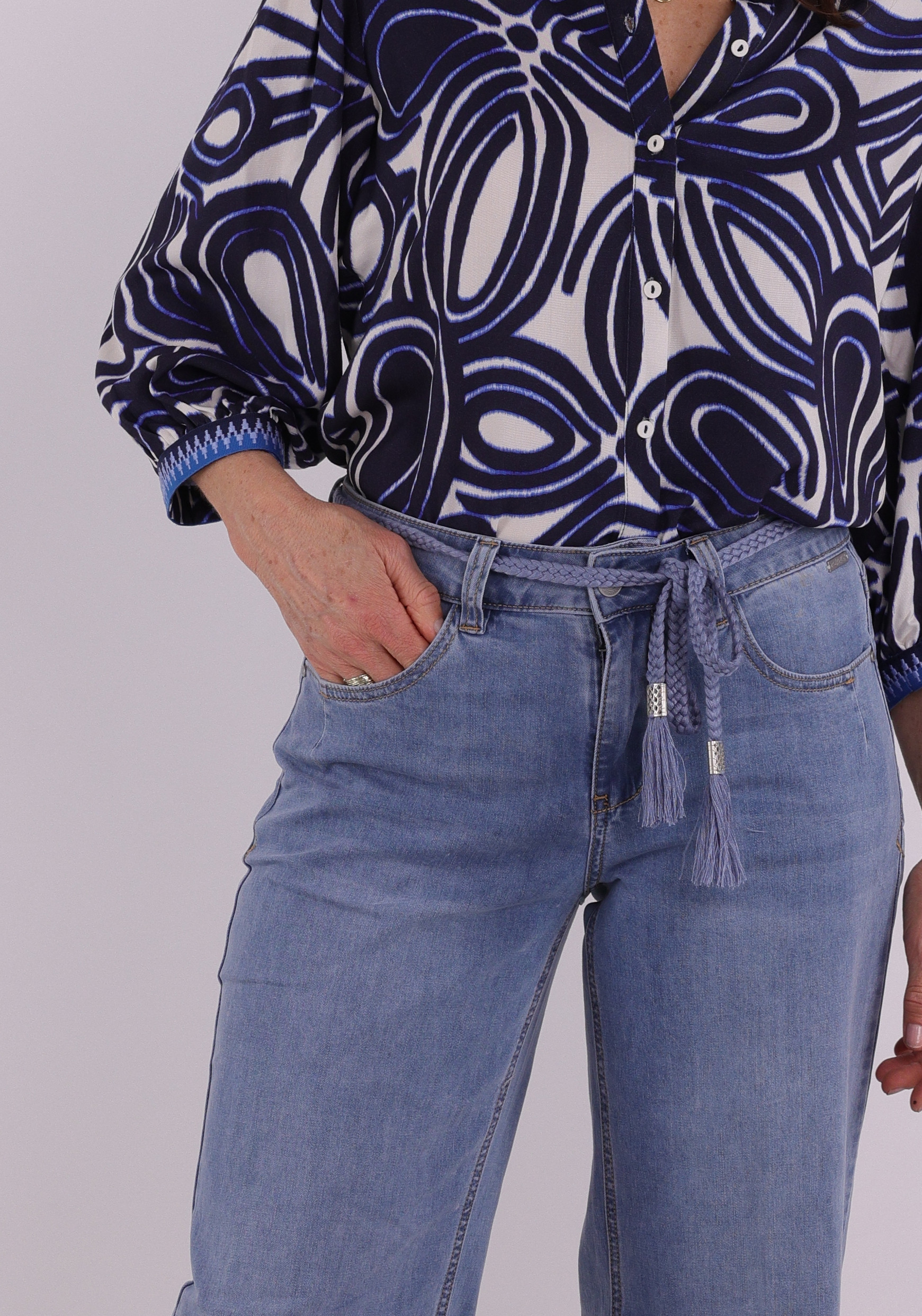 Red Button Jeans Colette SRB4766 Licht blauw