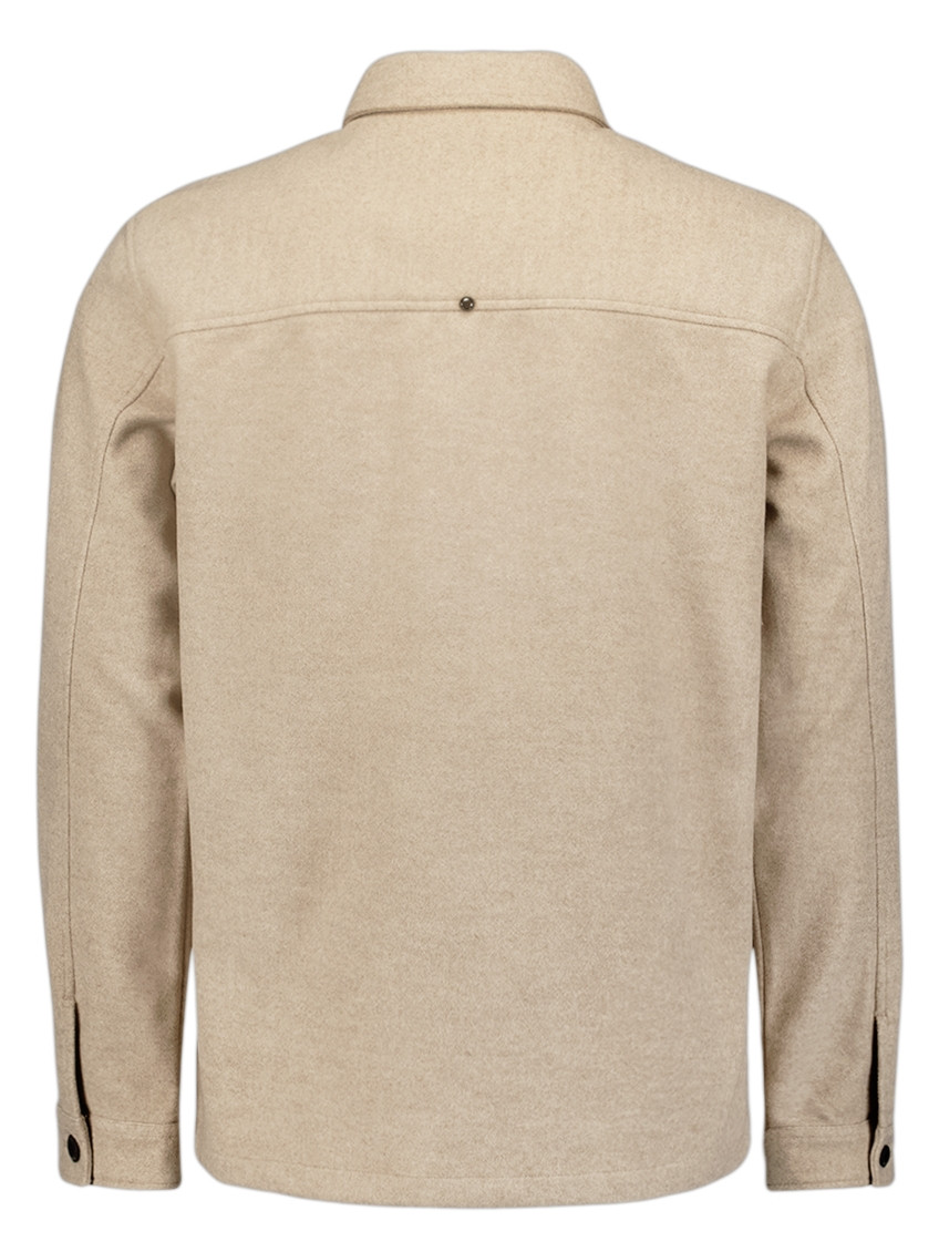 No Excess Overshirt 29510821SN Donker beige