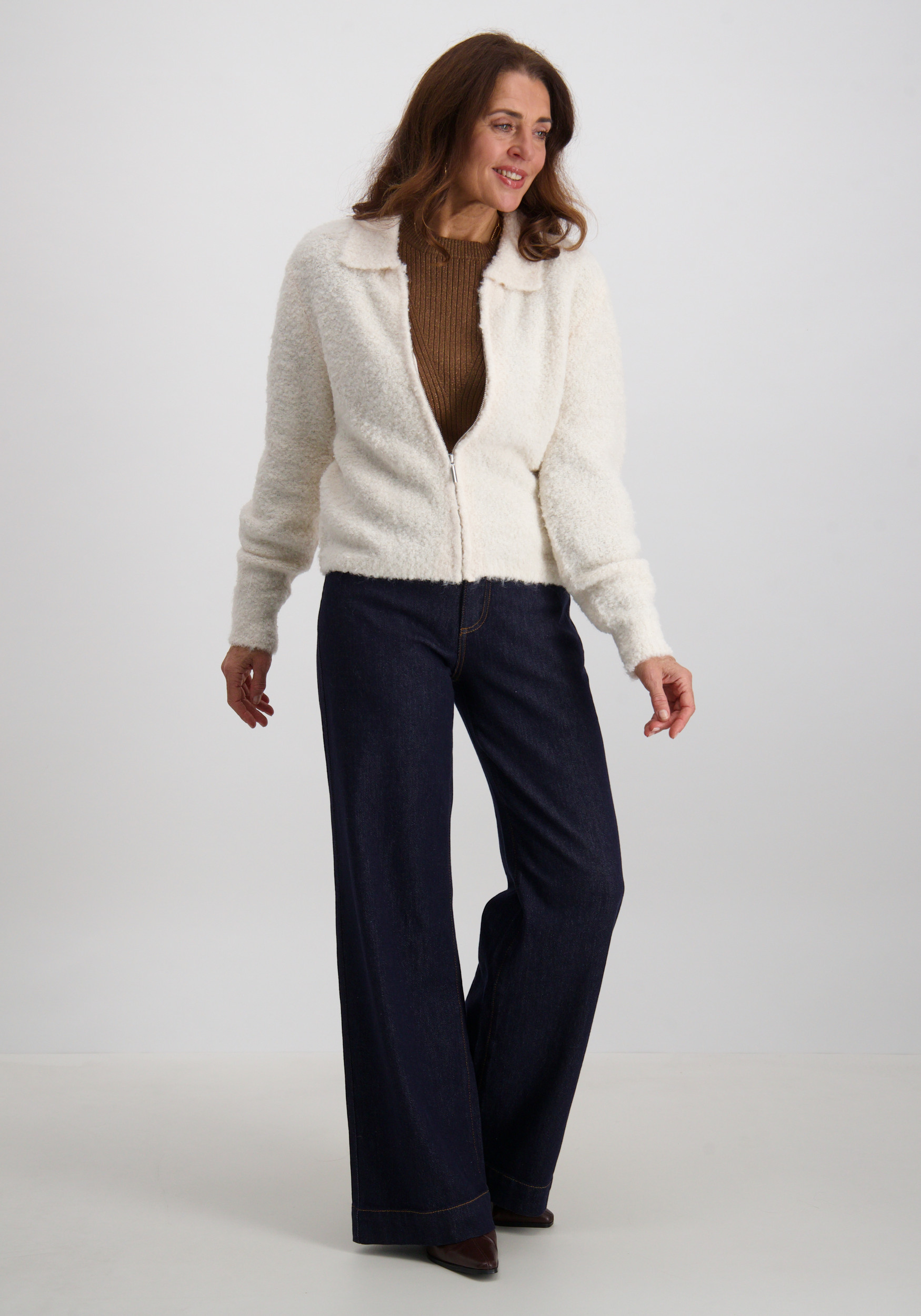 Geisha Vest 54575-29 Wolwit-ecru