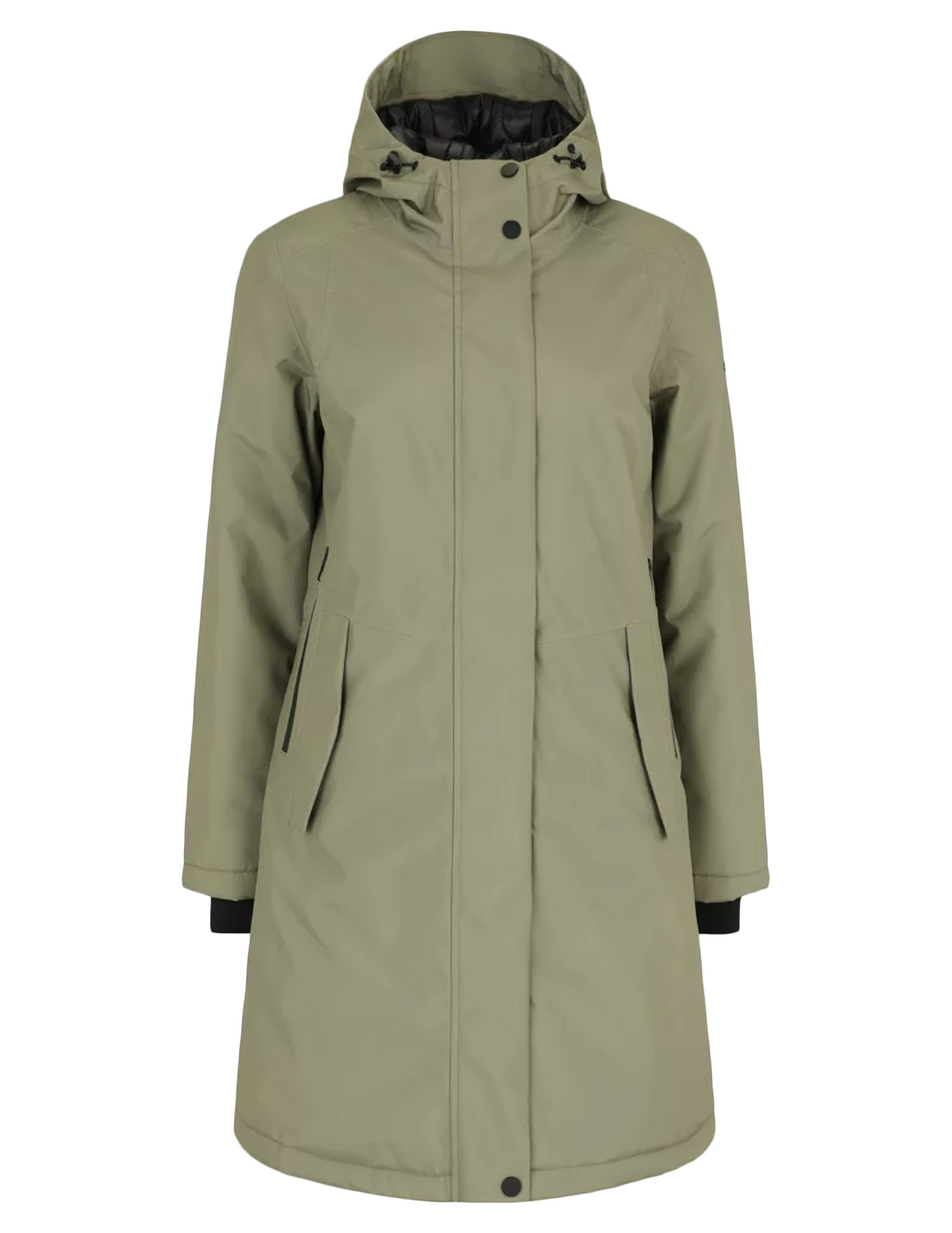 Covered - Romath Winterjas Frida L60359 Licht groen