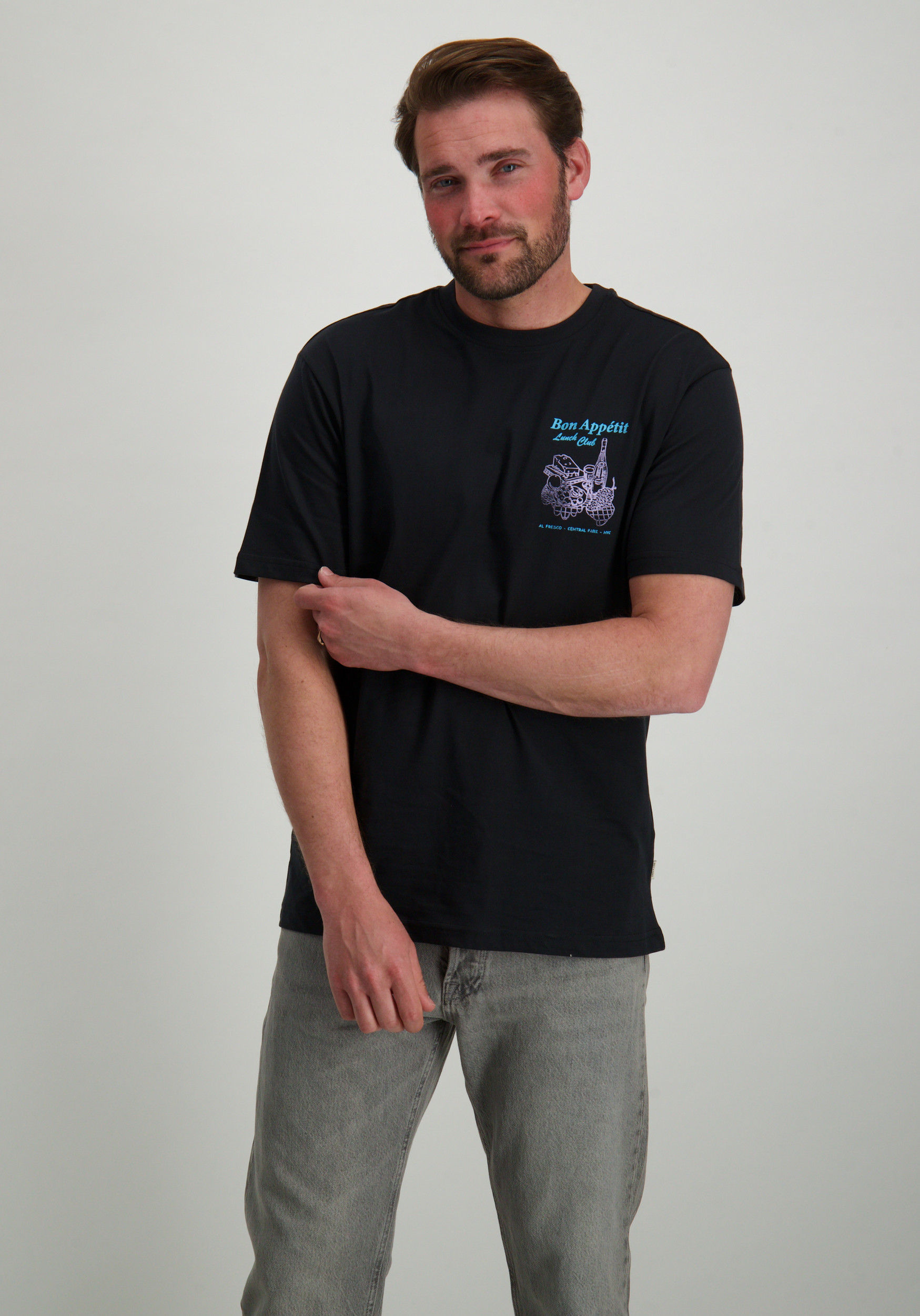 ONLY & SONS T-shirt Bistro 22033630 Zwart