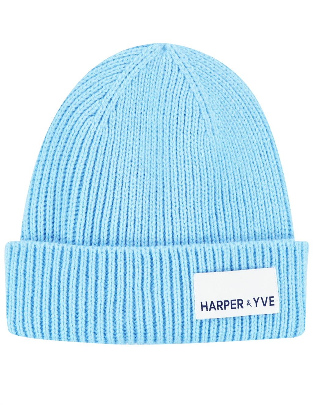 Harper & Yve Beanie Harper AW24NACC01 Licht blauw