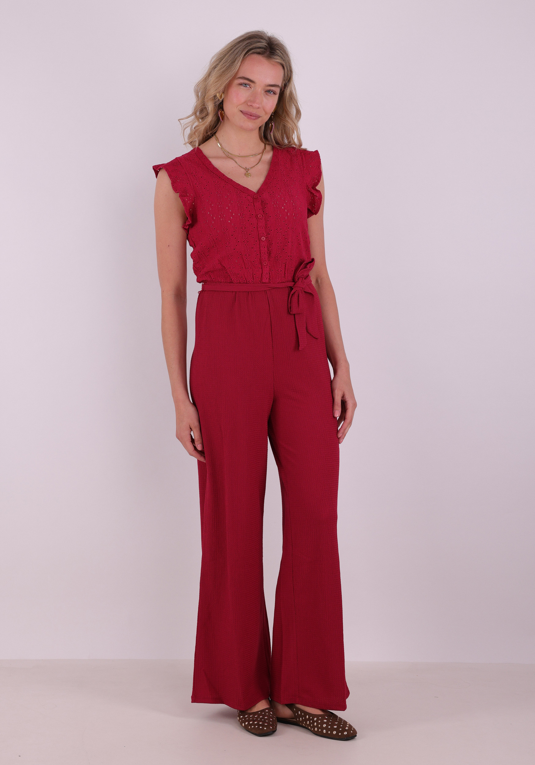 ONLY Jumpsuit Elisa 15320004 Donker rose