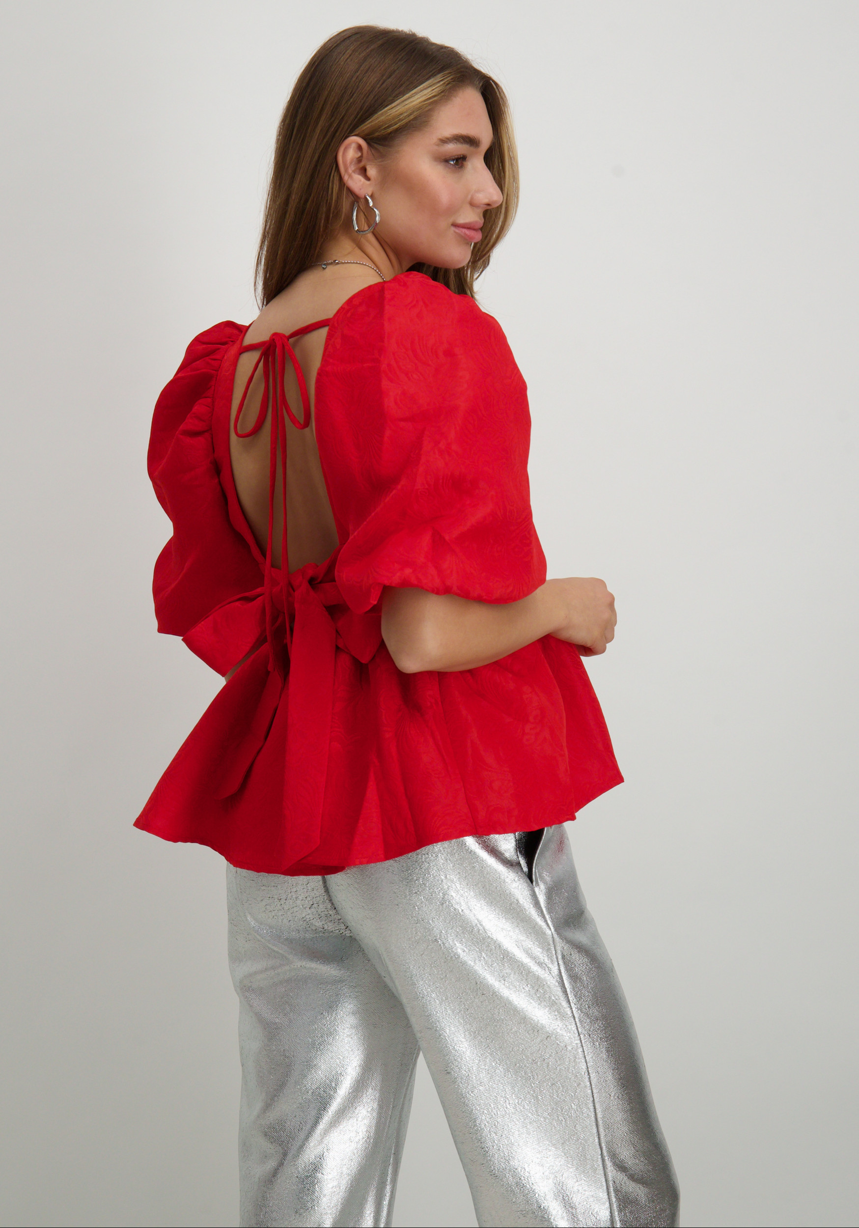 Harper & Yve Top Vivian DW24P606 Rood