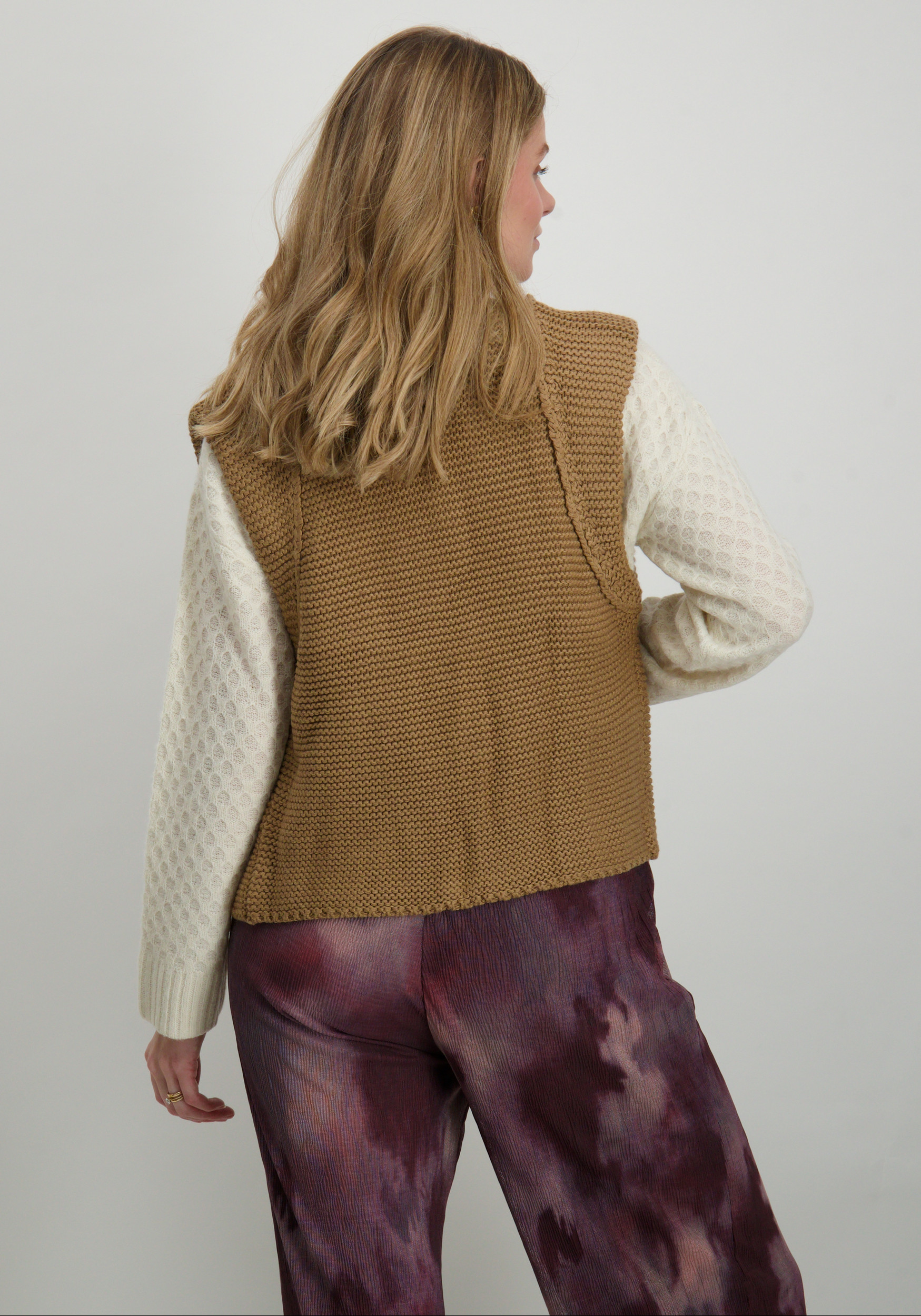 Only Gilet Loui 15307880 Bruin