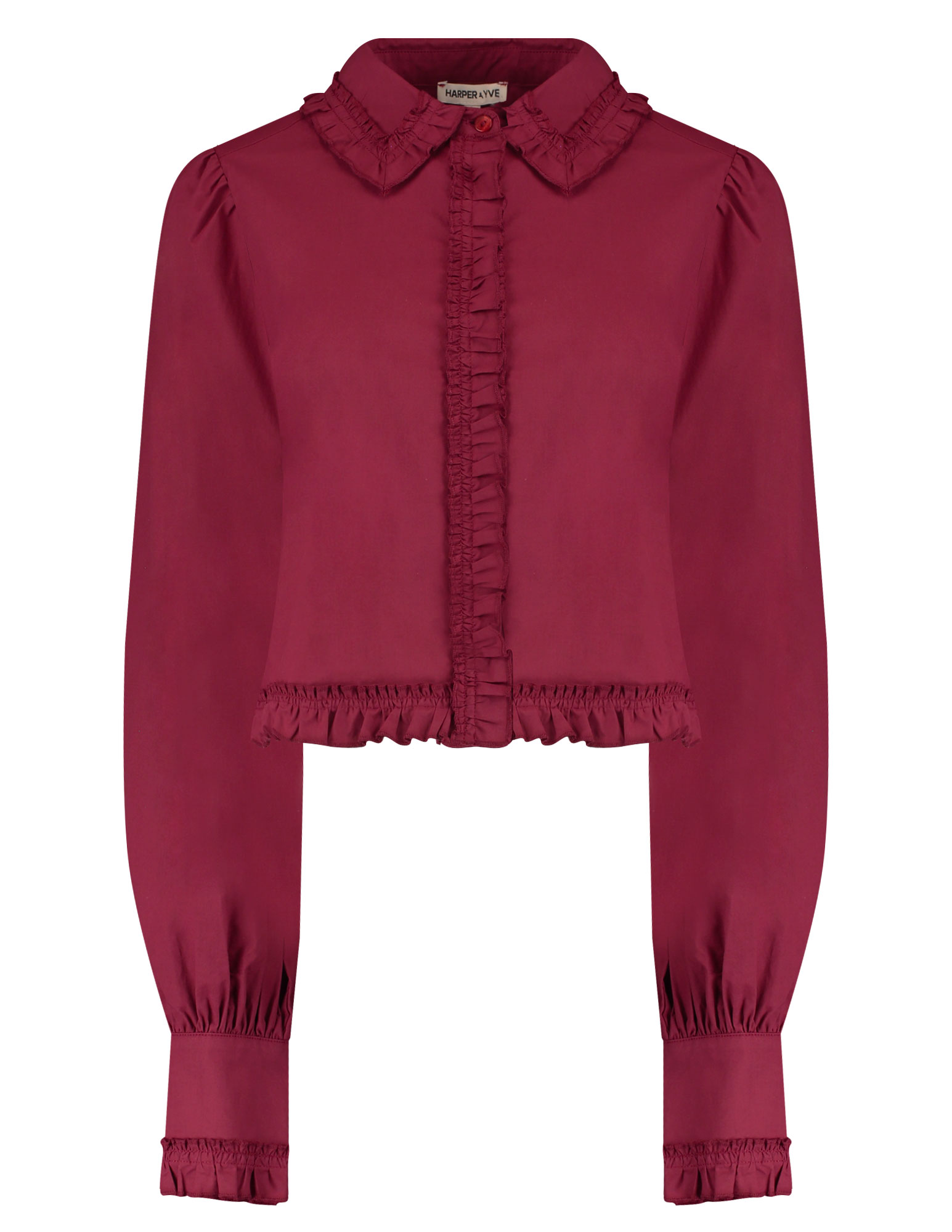 Harper & Yve Blouse Ellie AW25P603 Bordeaux
