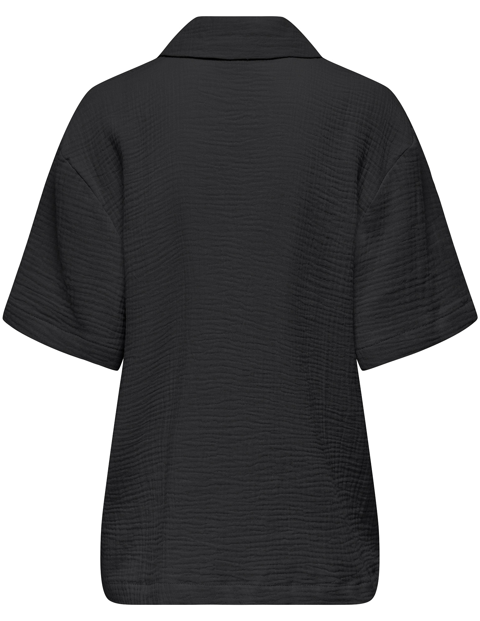 JDY Blouse korte mouw Theis 15319565 Antraciet