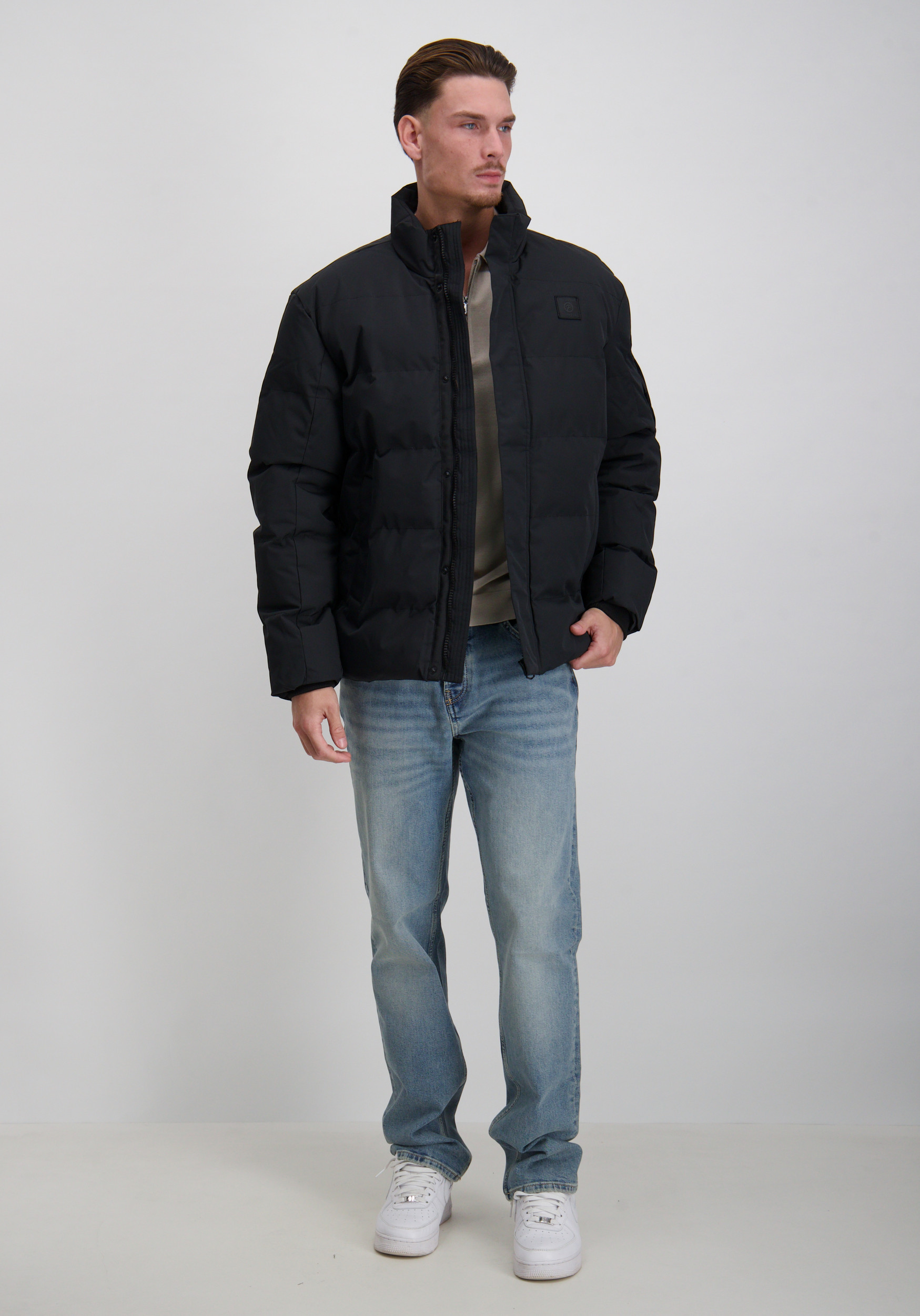 Petrol Winterjas M-3050-JAC110 Zwart