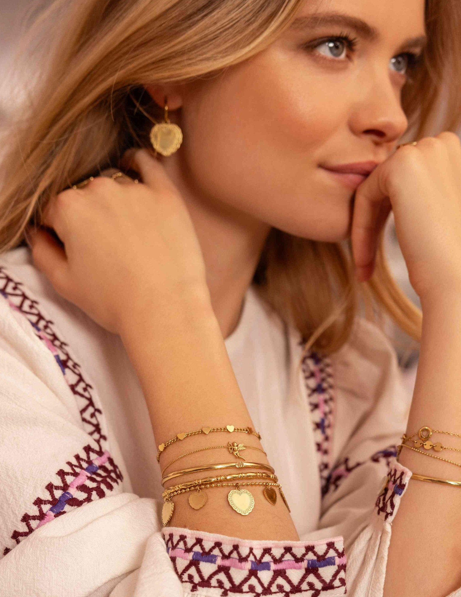 My Jewellery Love armband Cupido MJ15267 Goud