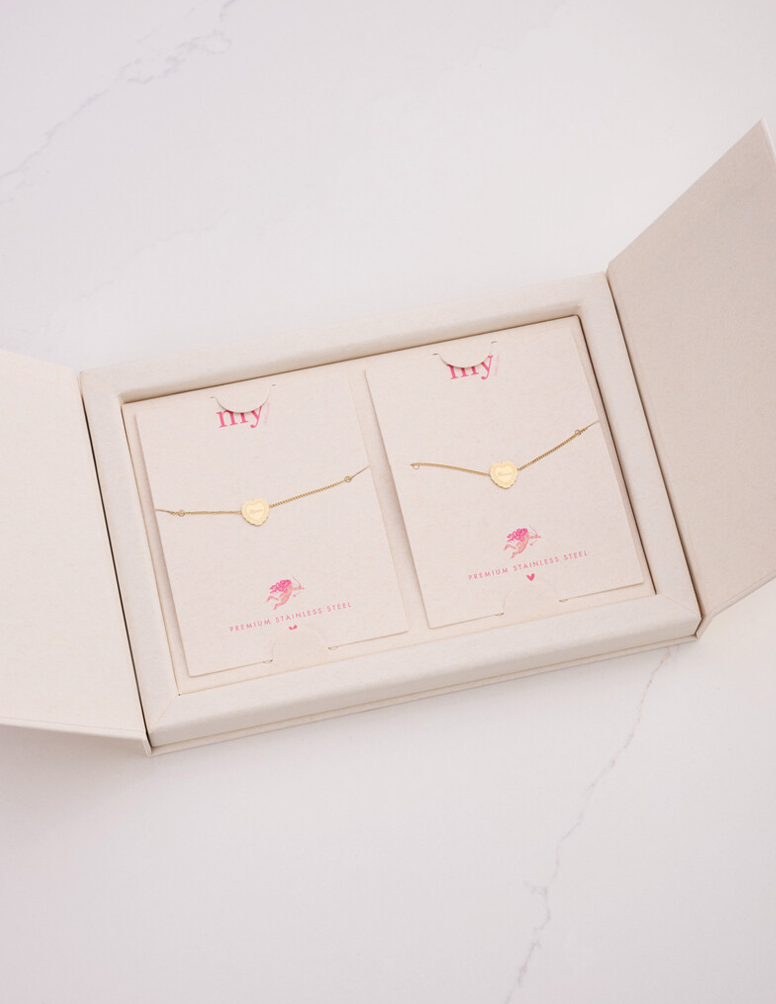 My Jewellery Love armbanden set Forever Together MJ15347 Goud