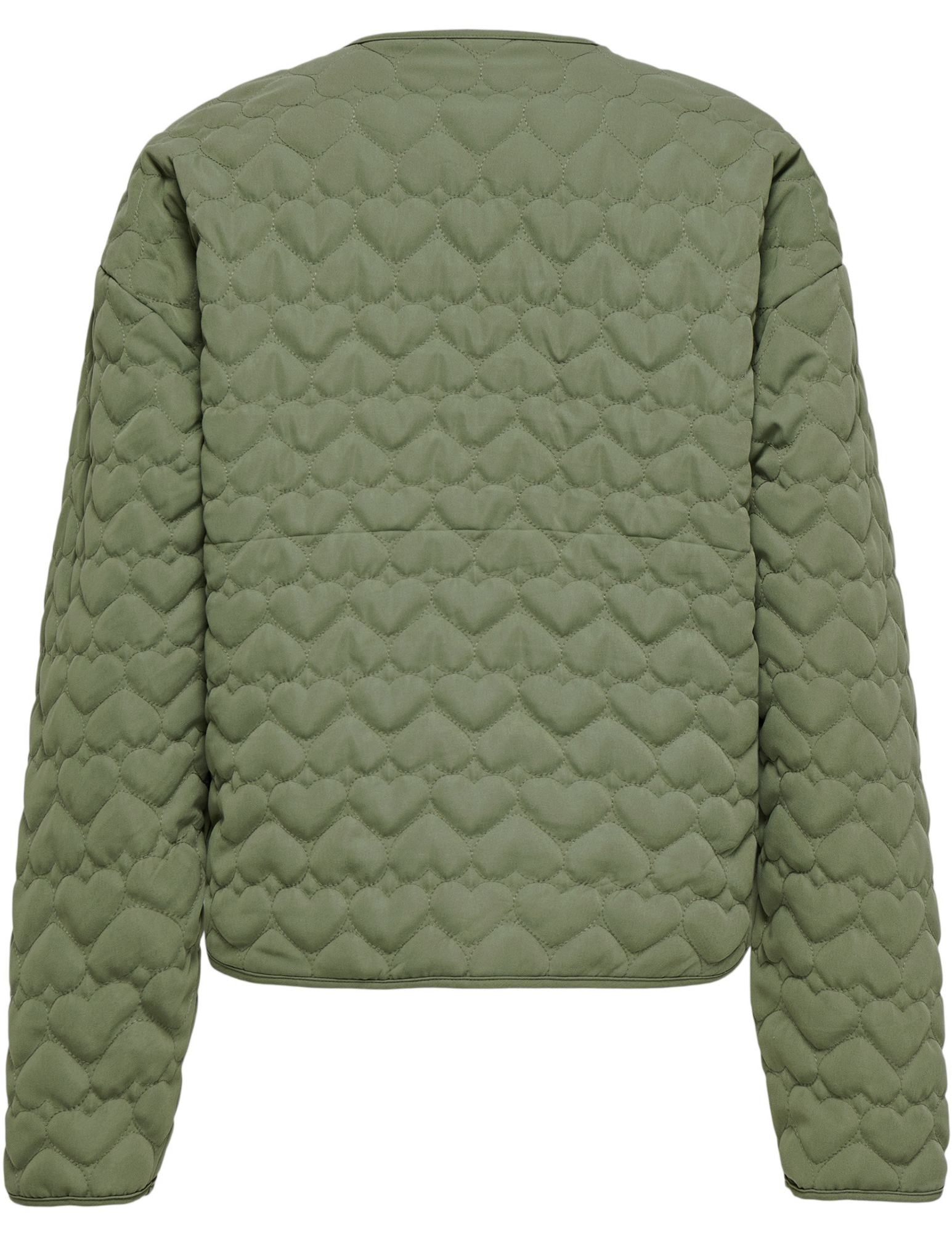 Only Jacket heart quilted 15366265 Midden groen