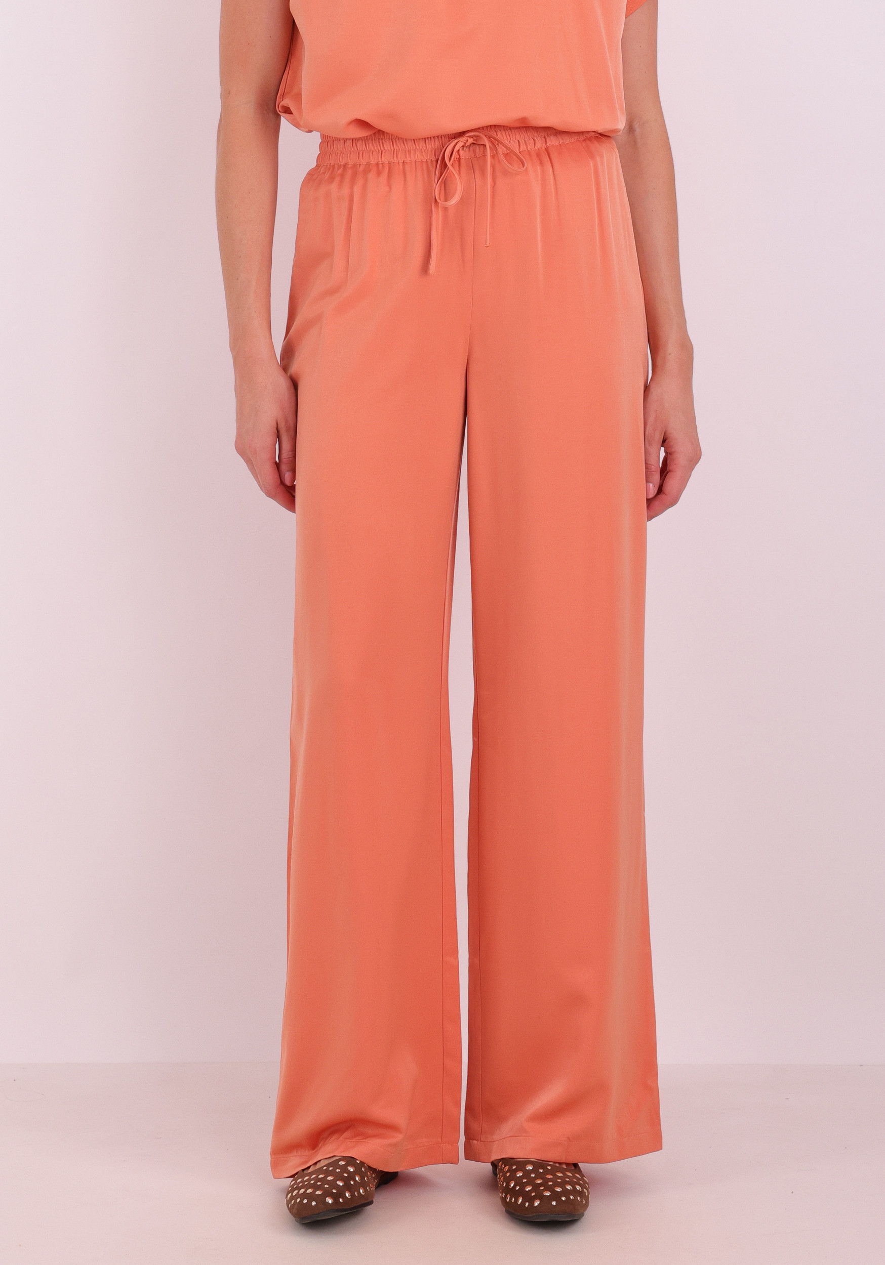 VERO MODA Broek Lina 10347033 Oranje
