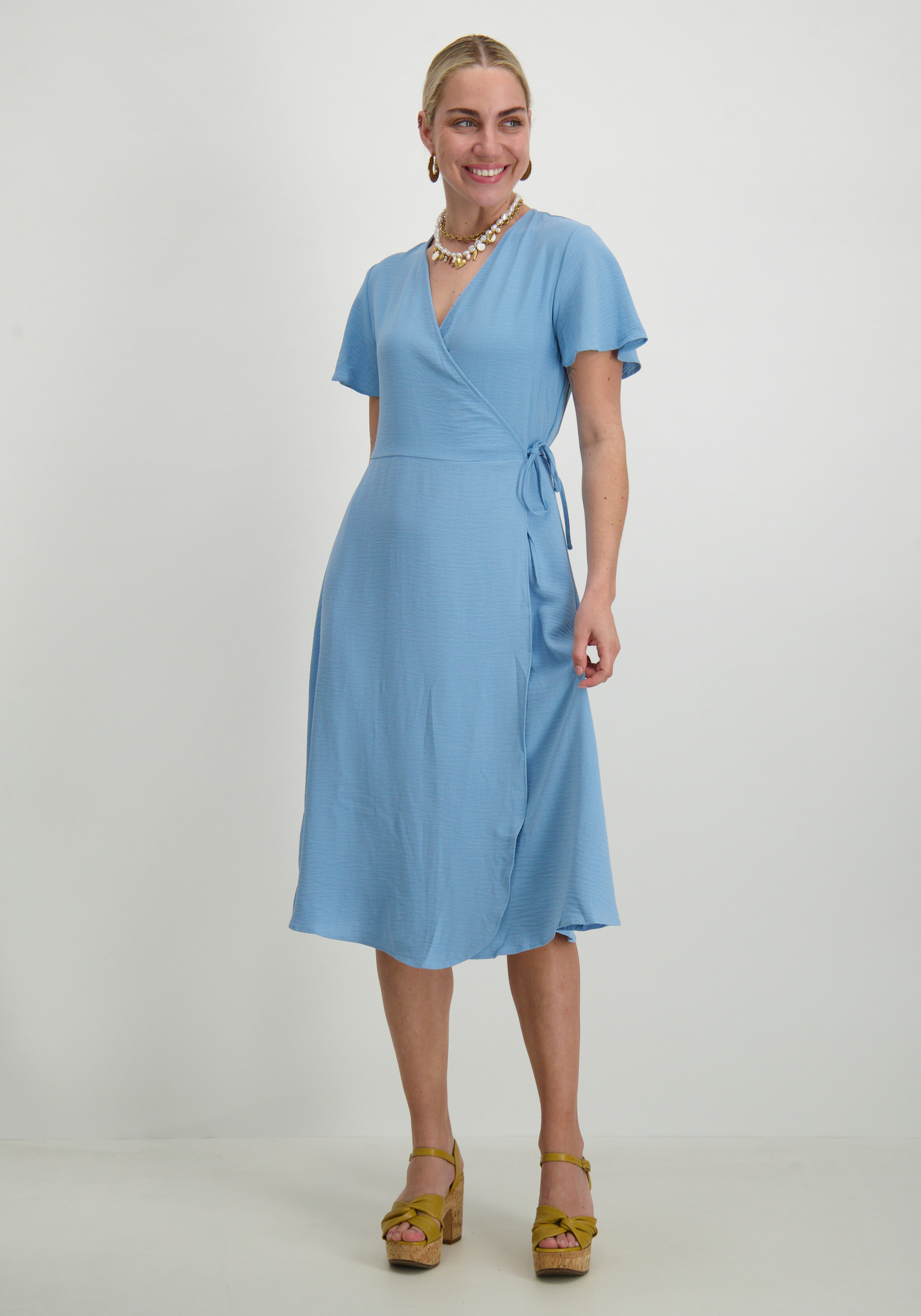 Vila Jurk Lovie 14059666 Licht blauw