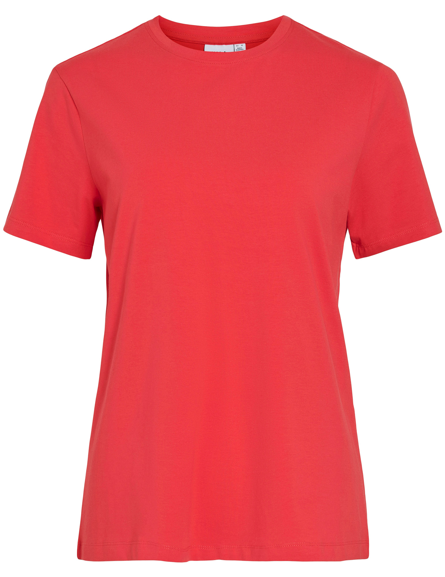 Vila T-shirt Nora 14103448 Rood