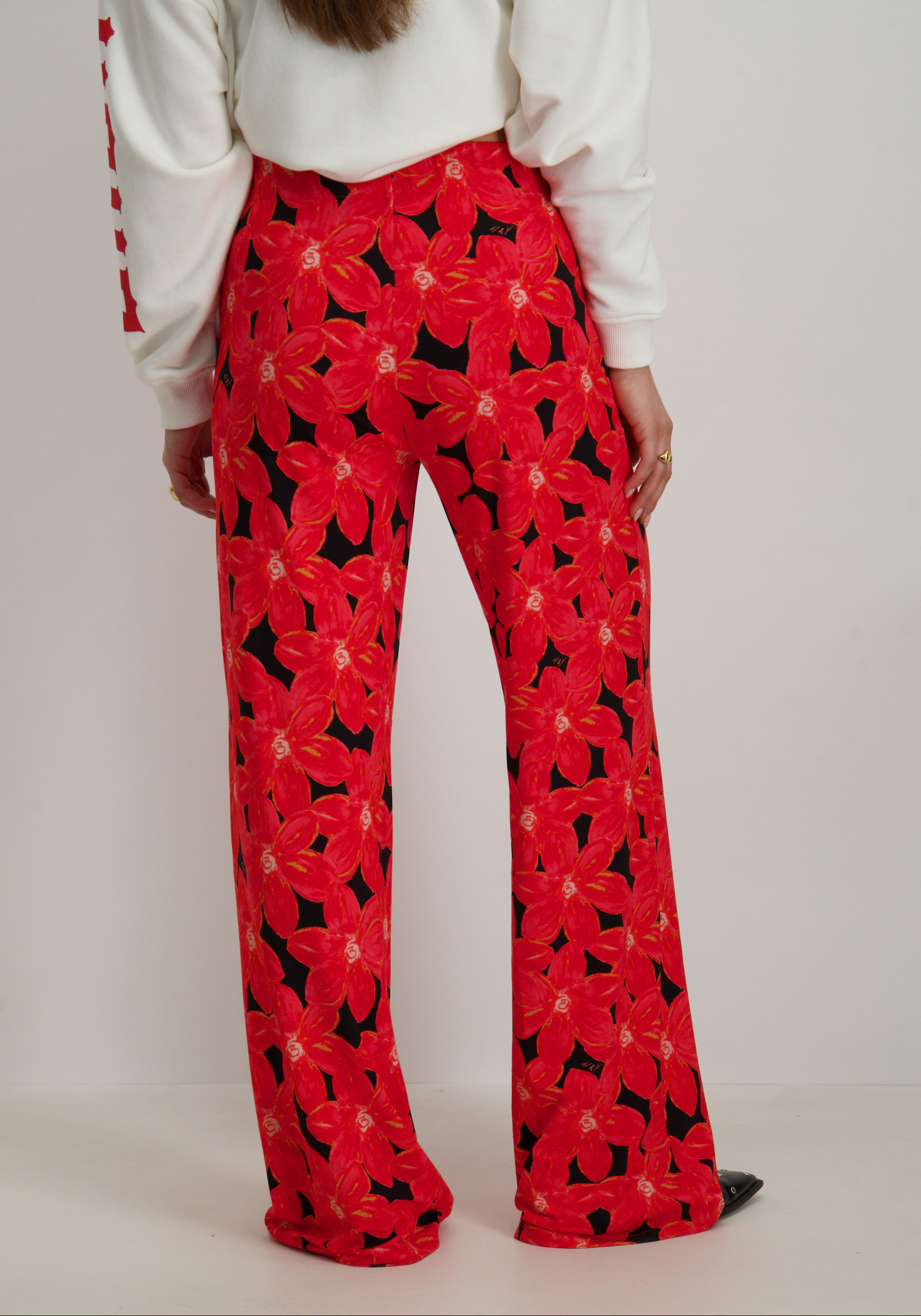 Harper & Yve Broek Jane SS25T102 Rood