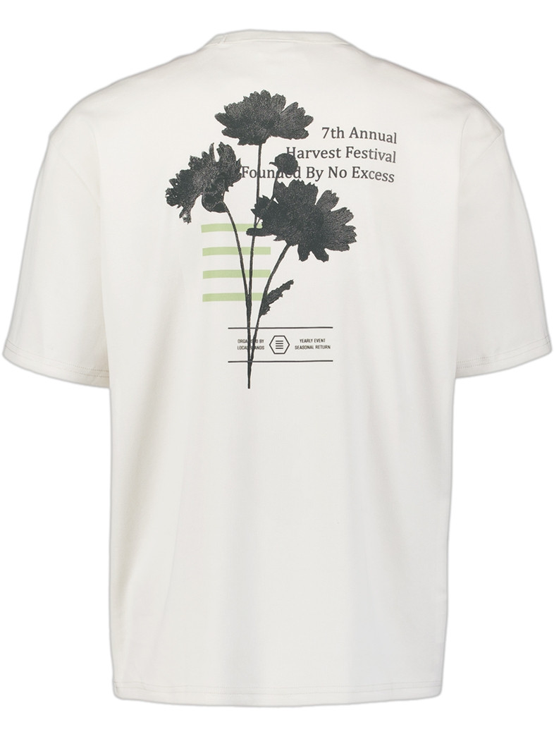 No Excess T-shirt interlock 31340212 Ecru