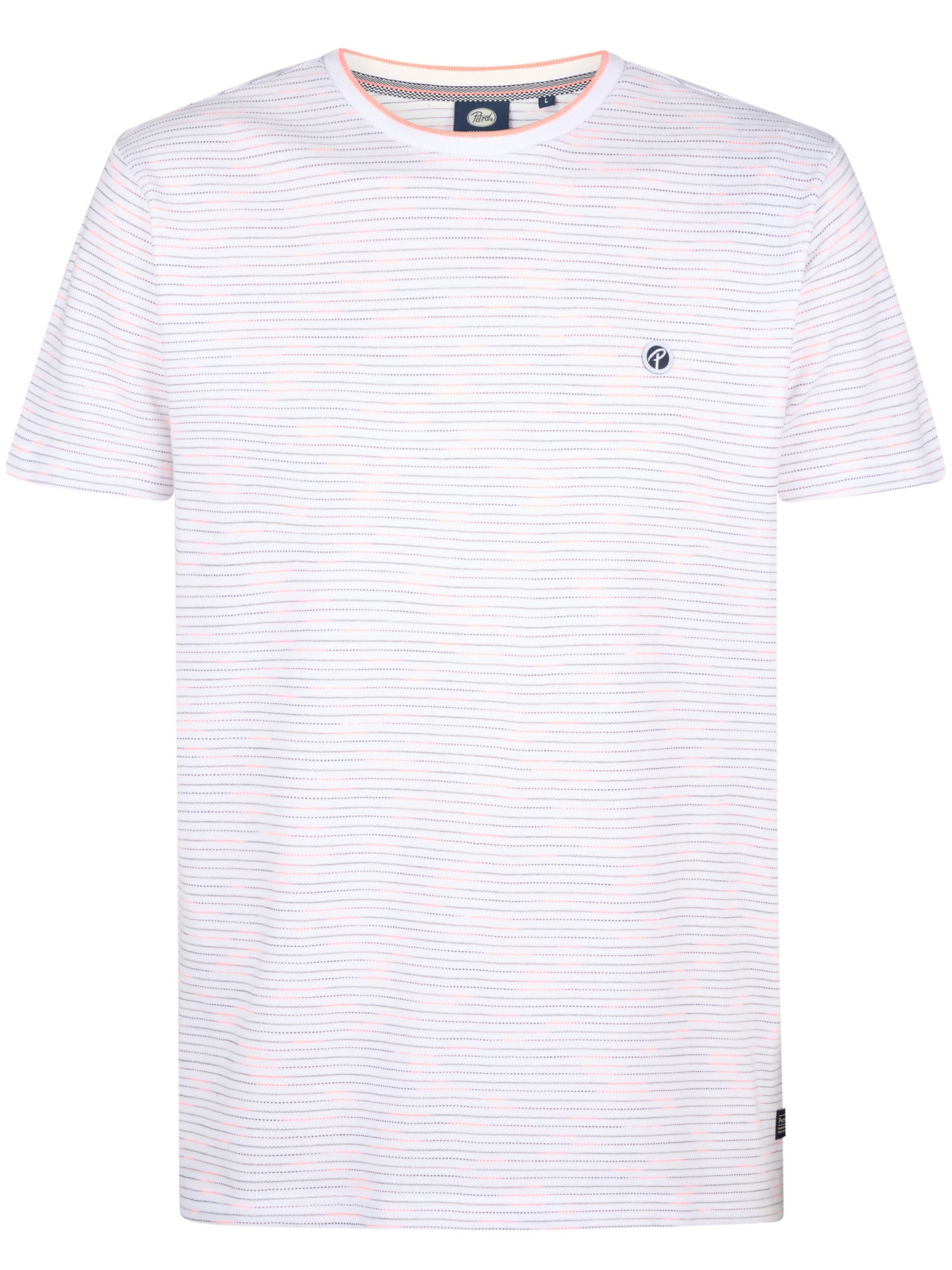 Petrol T-shirt M-1050-TSR635 Wit