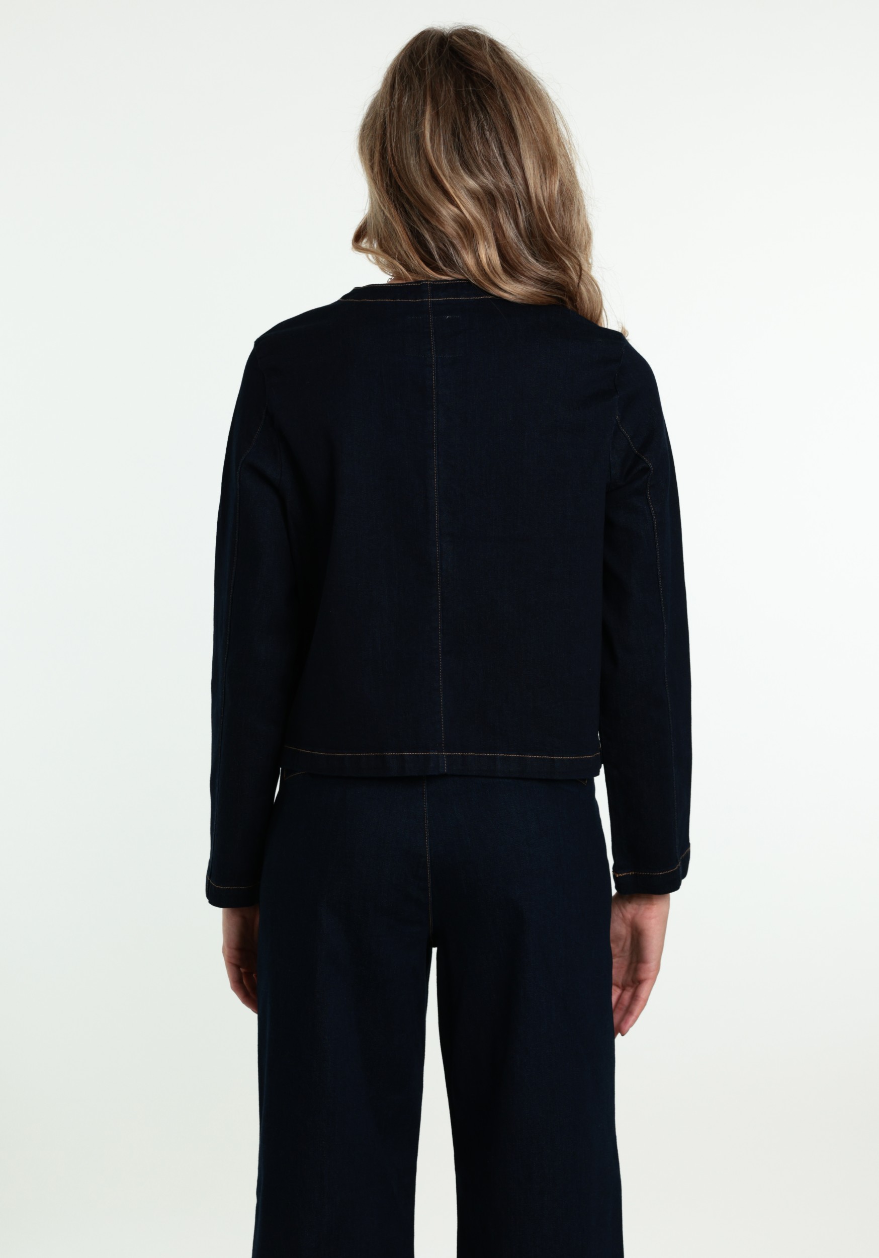 Culture Spijkerjack Miran 50113395 Donker blauw