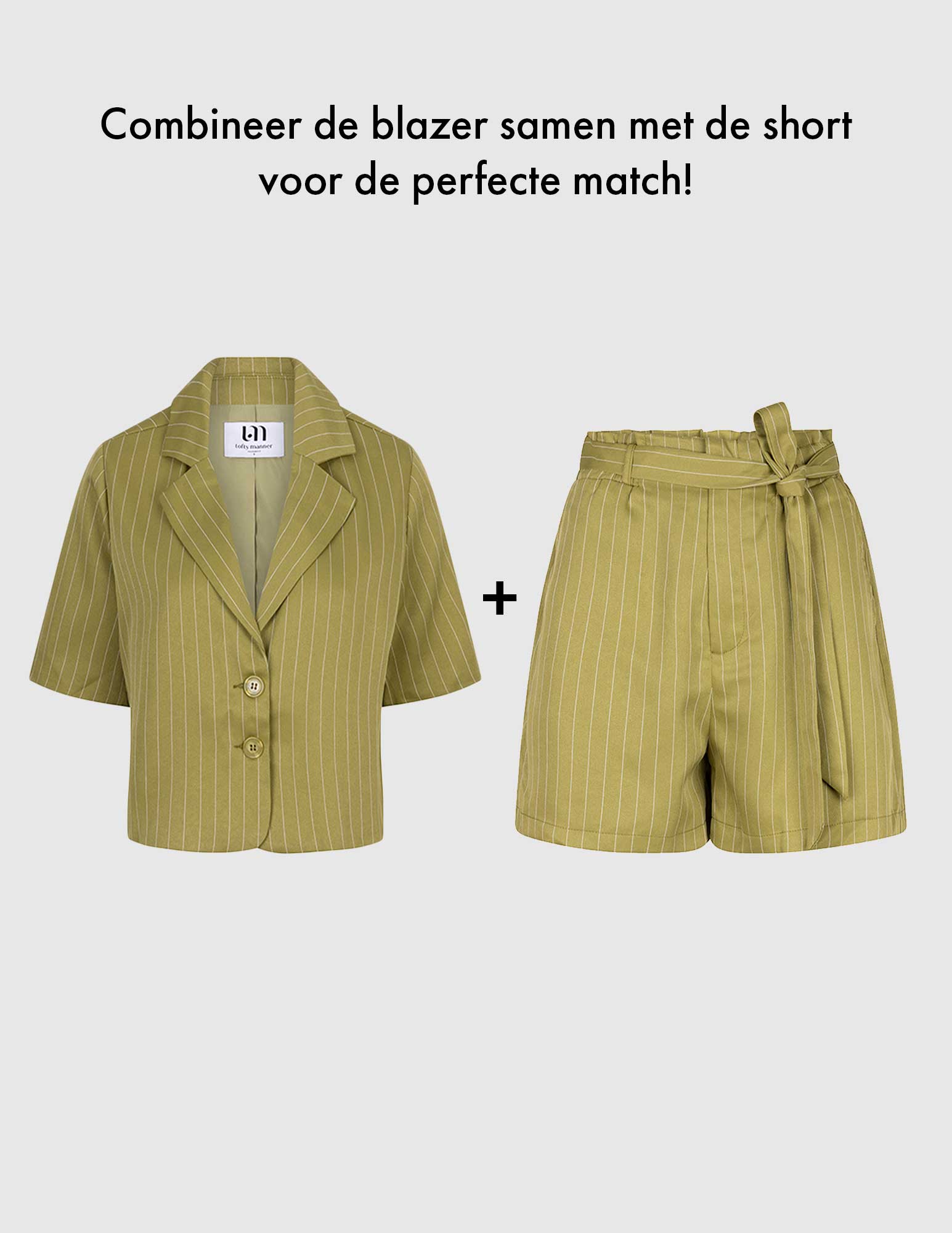 Lofty Manner Short Giovanna QC39.1 Midden groen