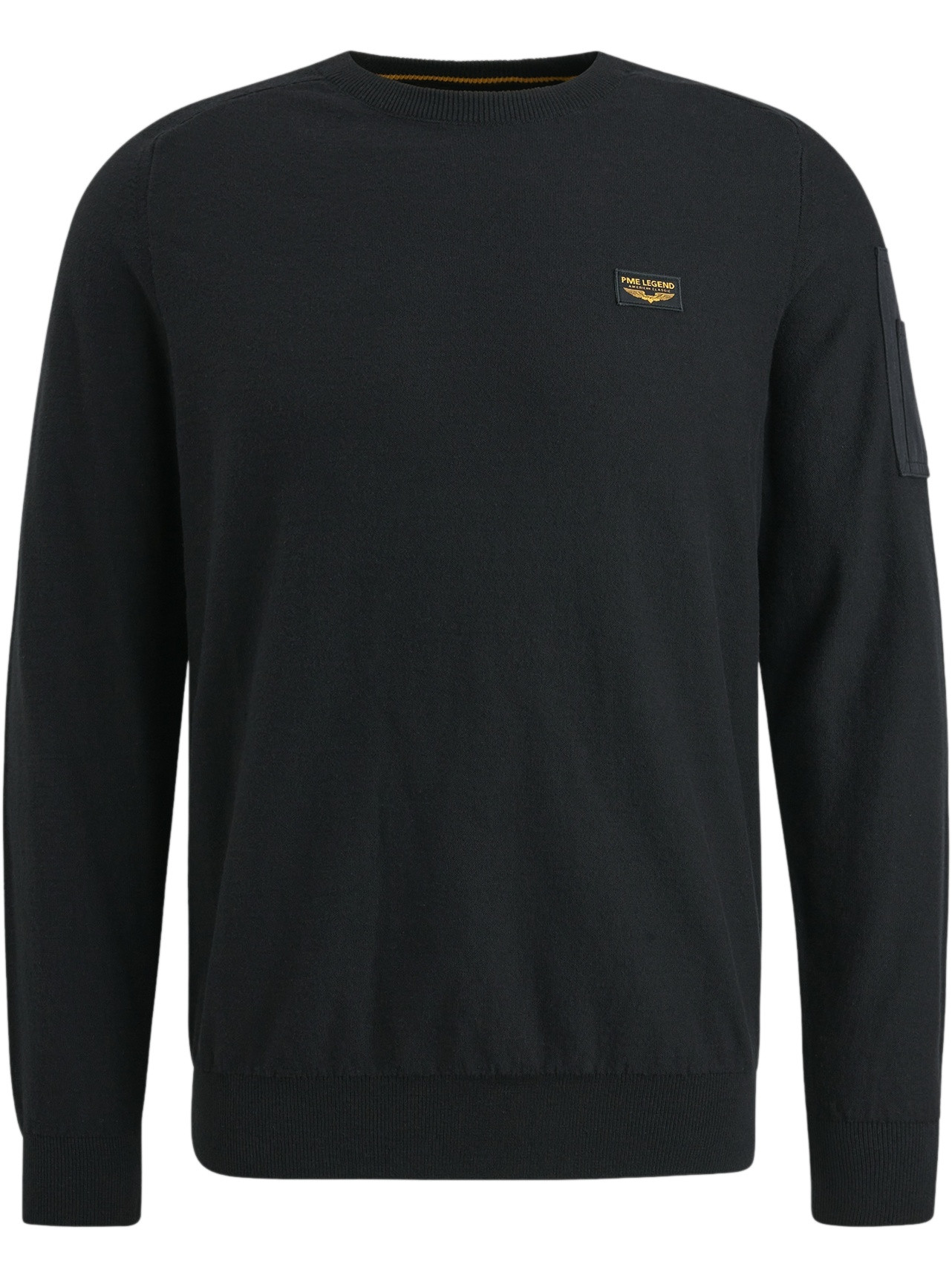 PME Legend Trui American classic PKW0000332 Zwart