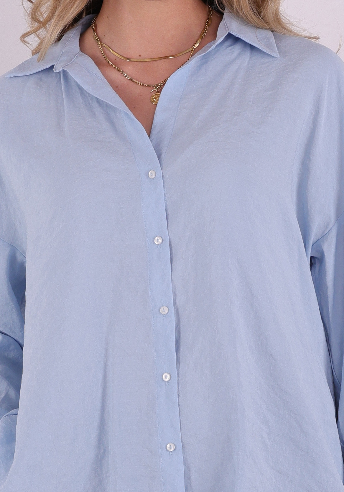 Only Blouse Zamzima 15272523 Licht blauw