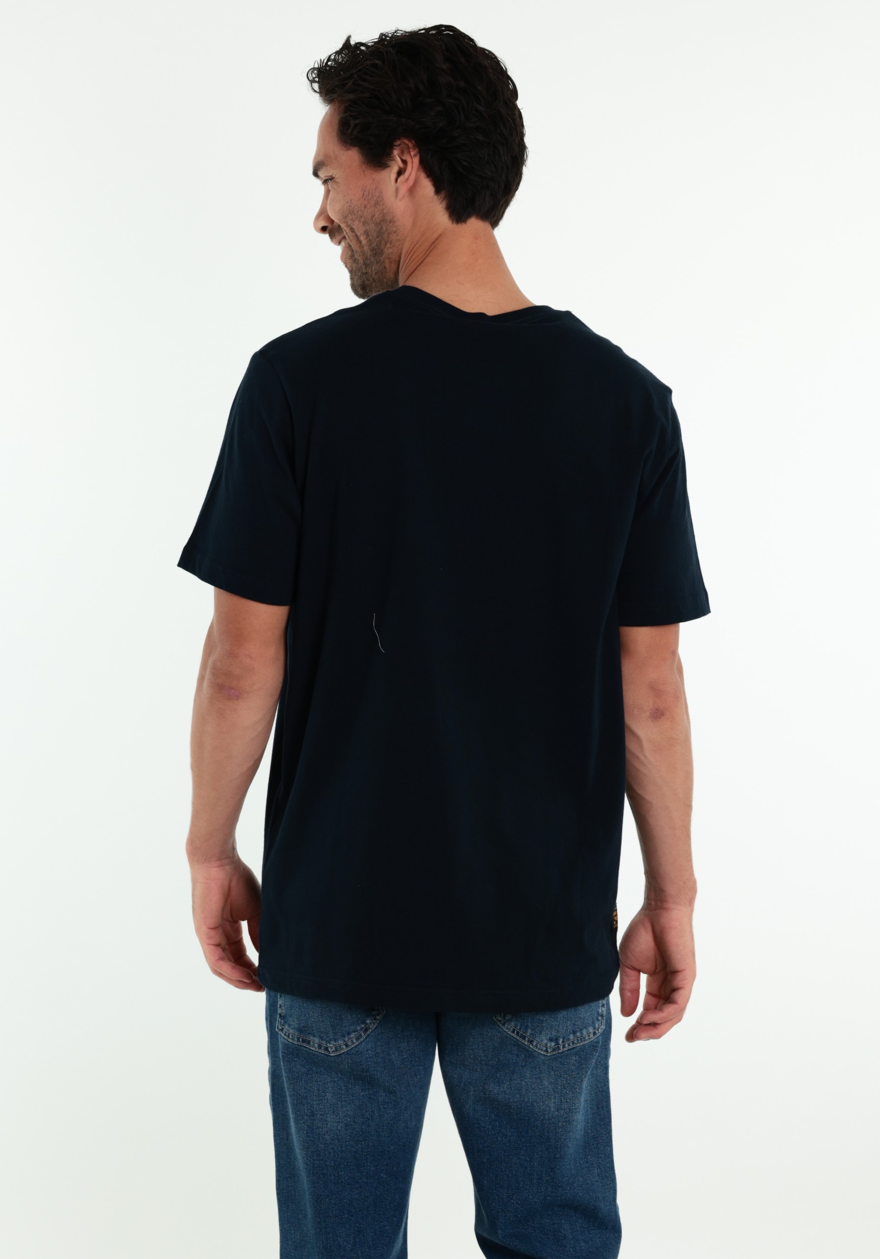 PME Legend T-shirt pinted PTSS2608571 Blauw