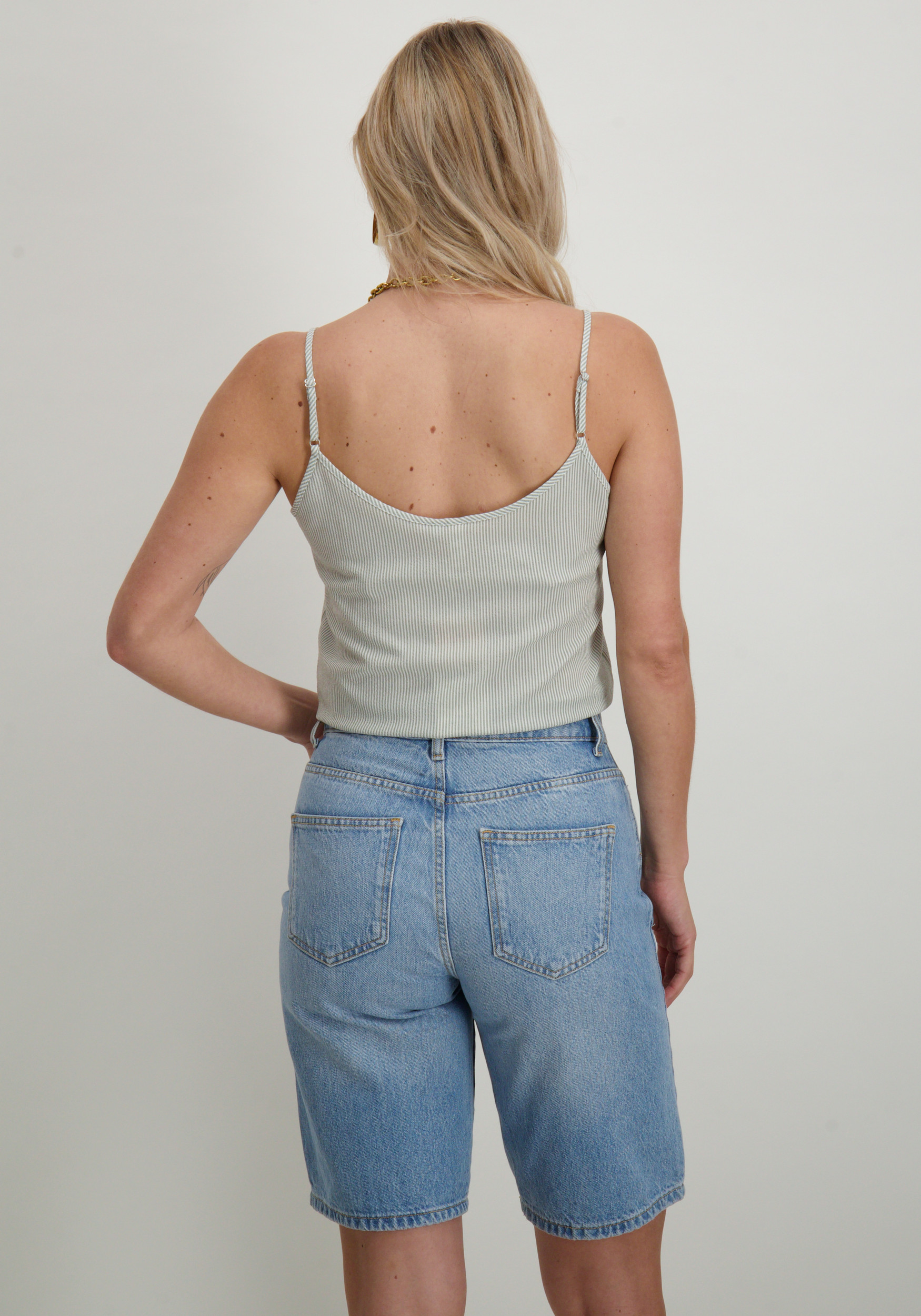 Only Top Lecey knot 15299191 Midden groen