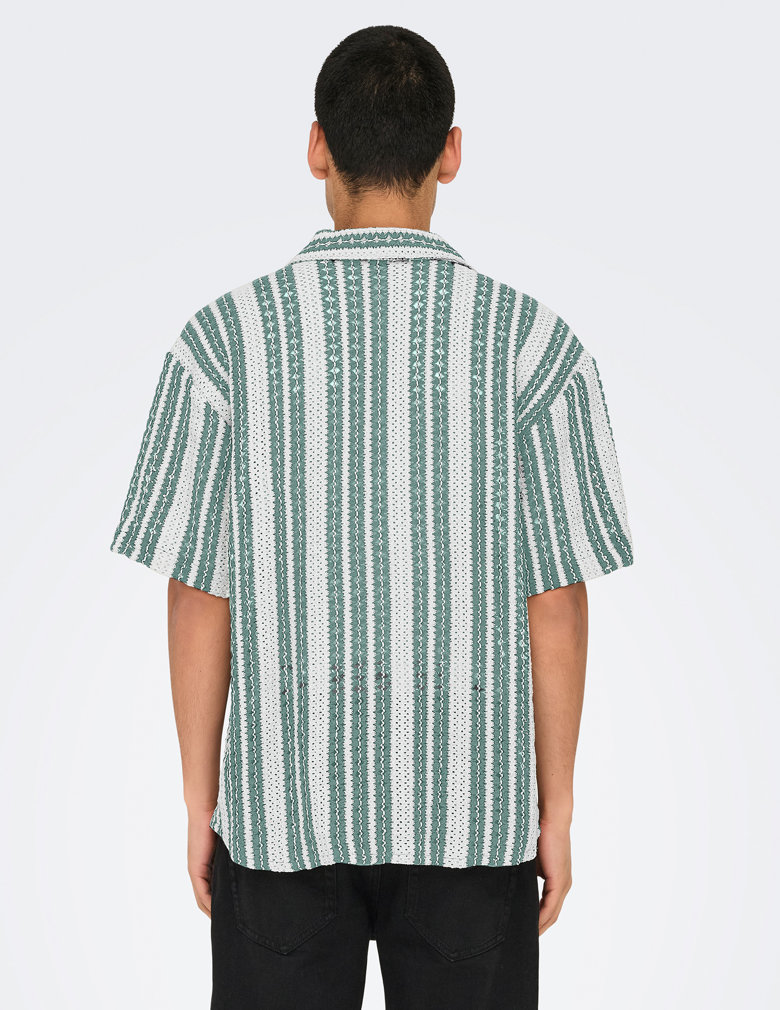 ONLY & SONS Overhemd Dani 22030511 Donker groen