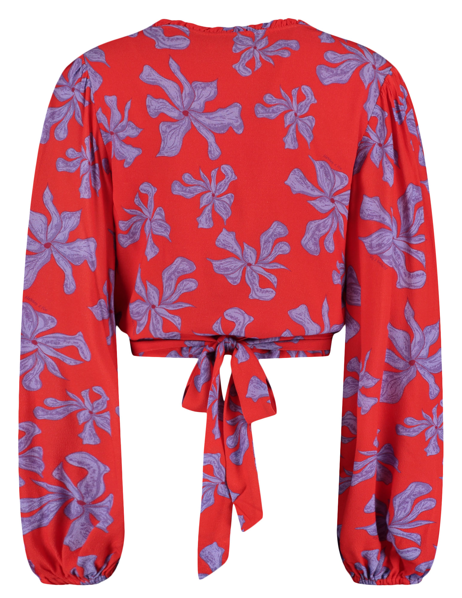 Harper & Yve Blouse Flora SS6P609 Rood
