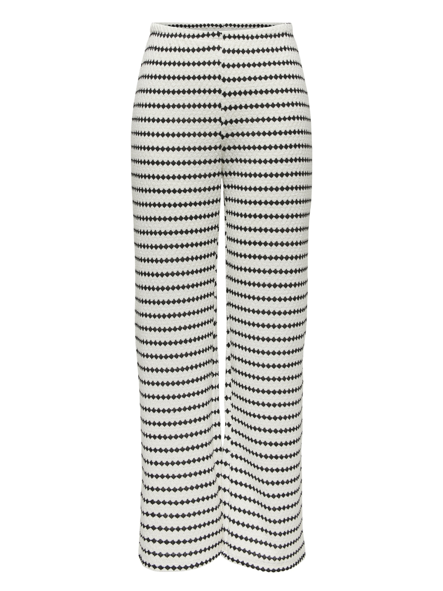 Only Broek Eva stripe 15348629 Wit