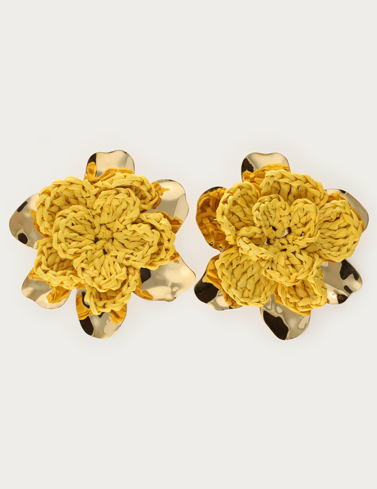 My Jewellery Tropical oorhangers statement bloem MJ15567