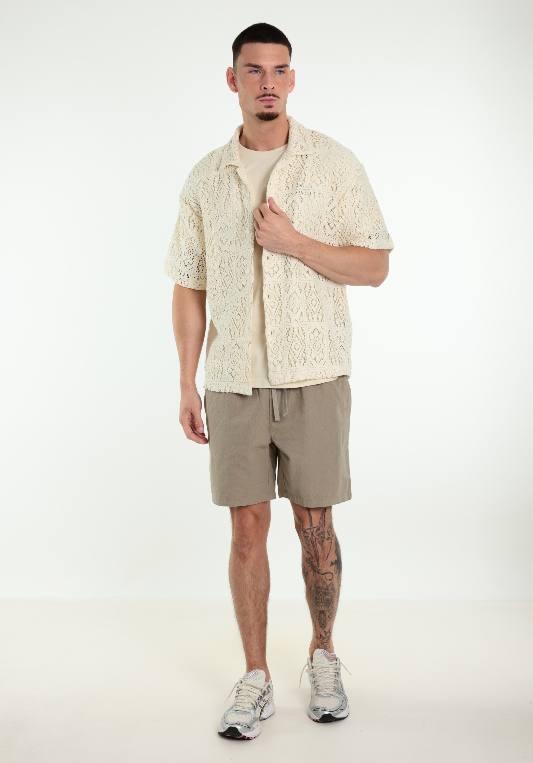 ONLY & SONS Overhemd Avon 22037987 Wit