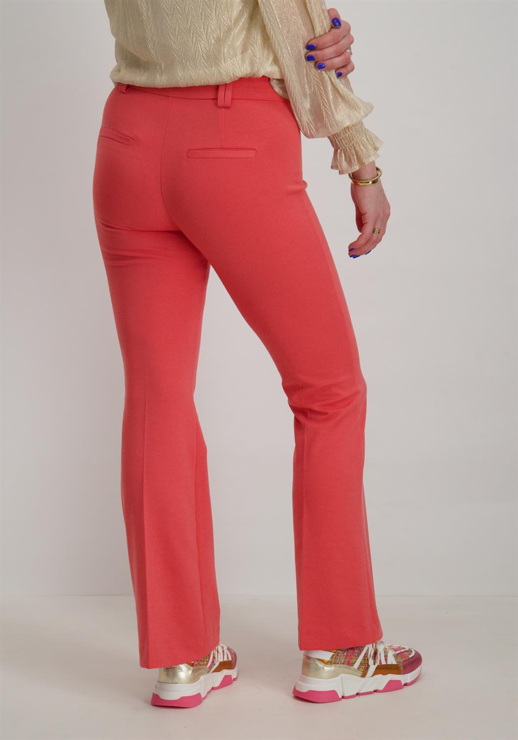 Only Flared broek Peach 15298660 Zalm