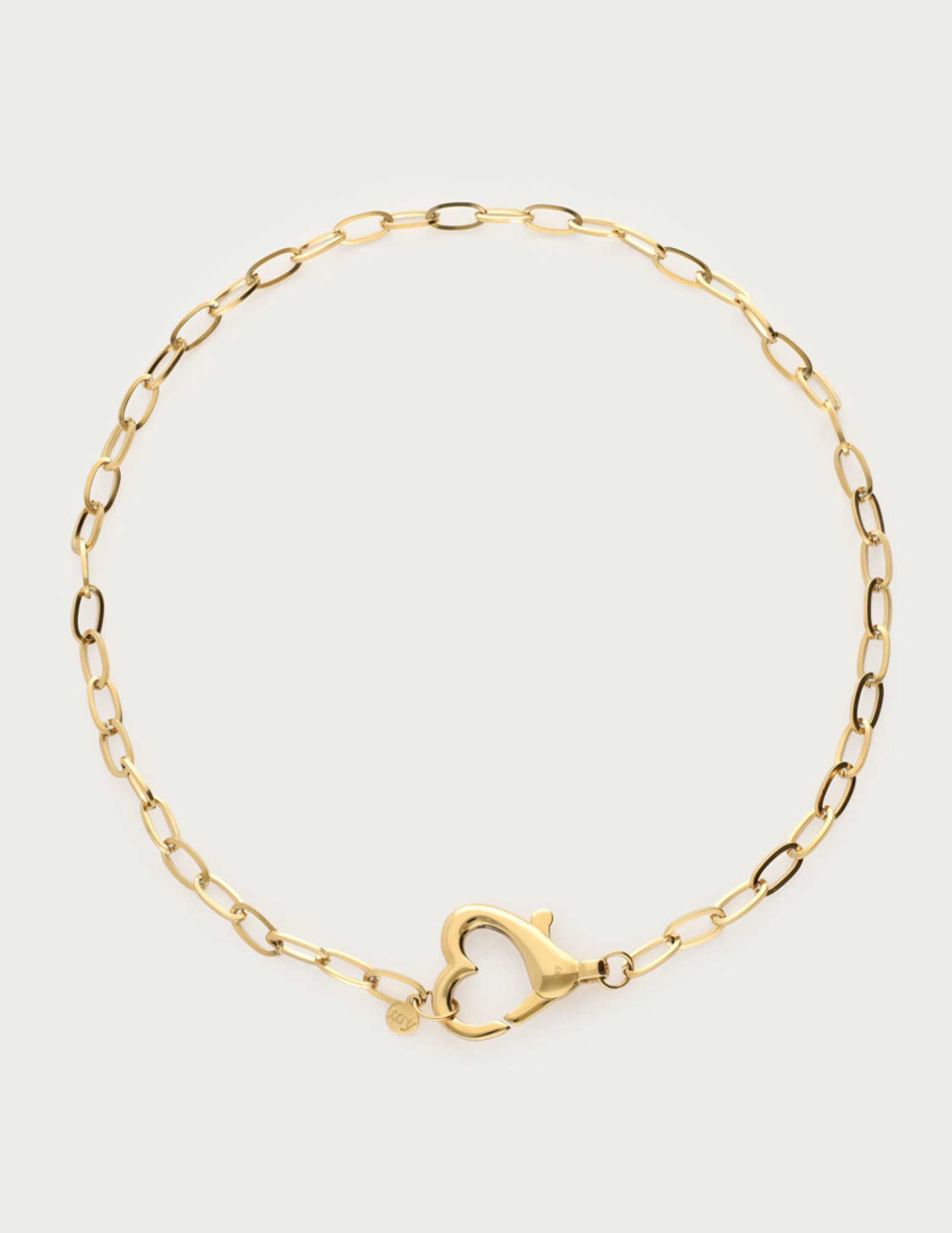 My Jewellery Chain ketting heart lock MJ13051 Goud