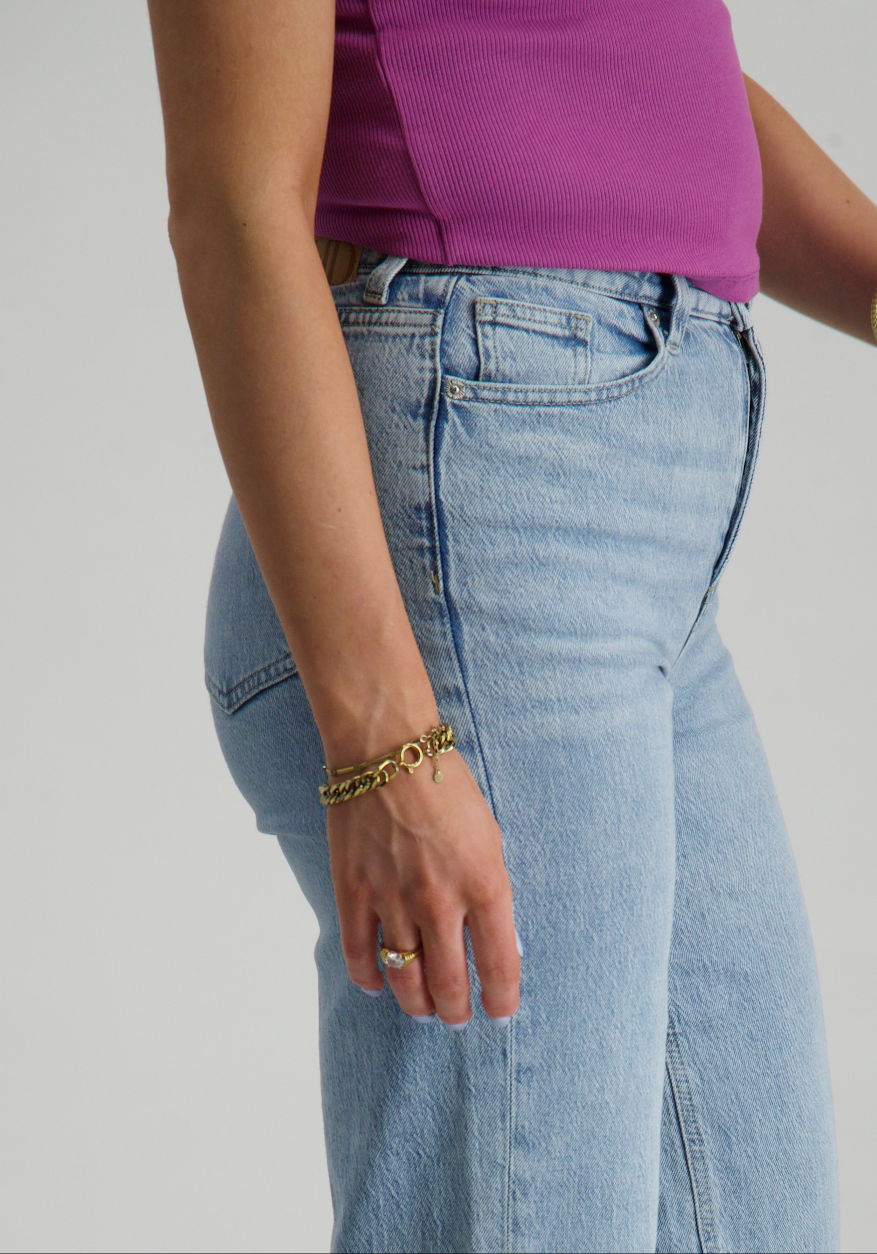 Vero moda Jeans Tessa 10283858 Licht blauw