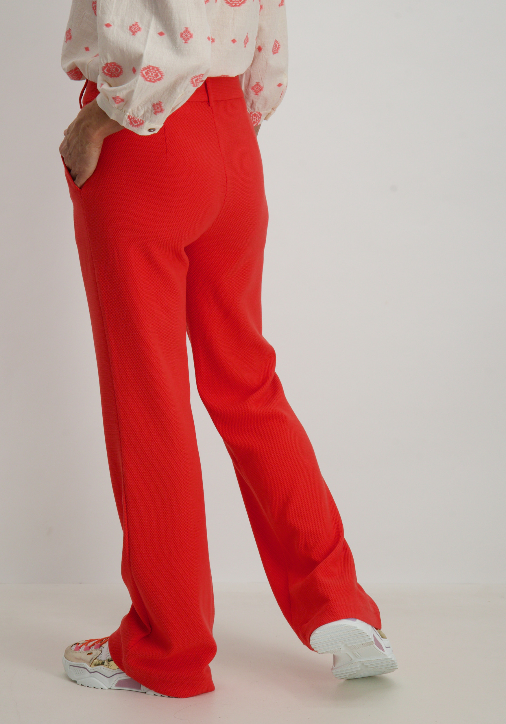 Geisha Comfy pants 51126-21 Rood
