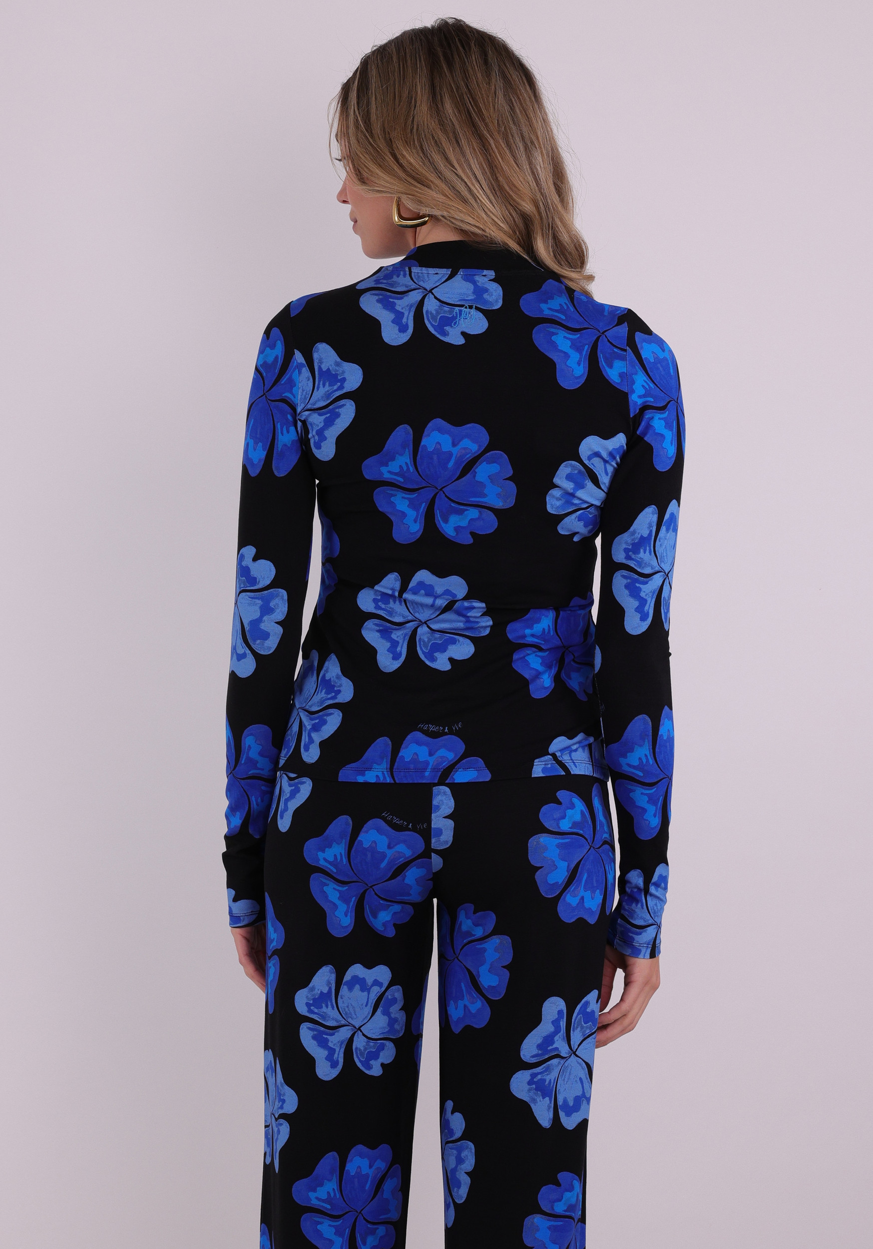 Harper & Yve Top Jane SS6T500 Blauw