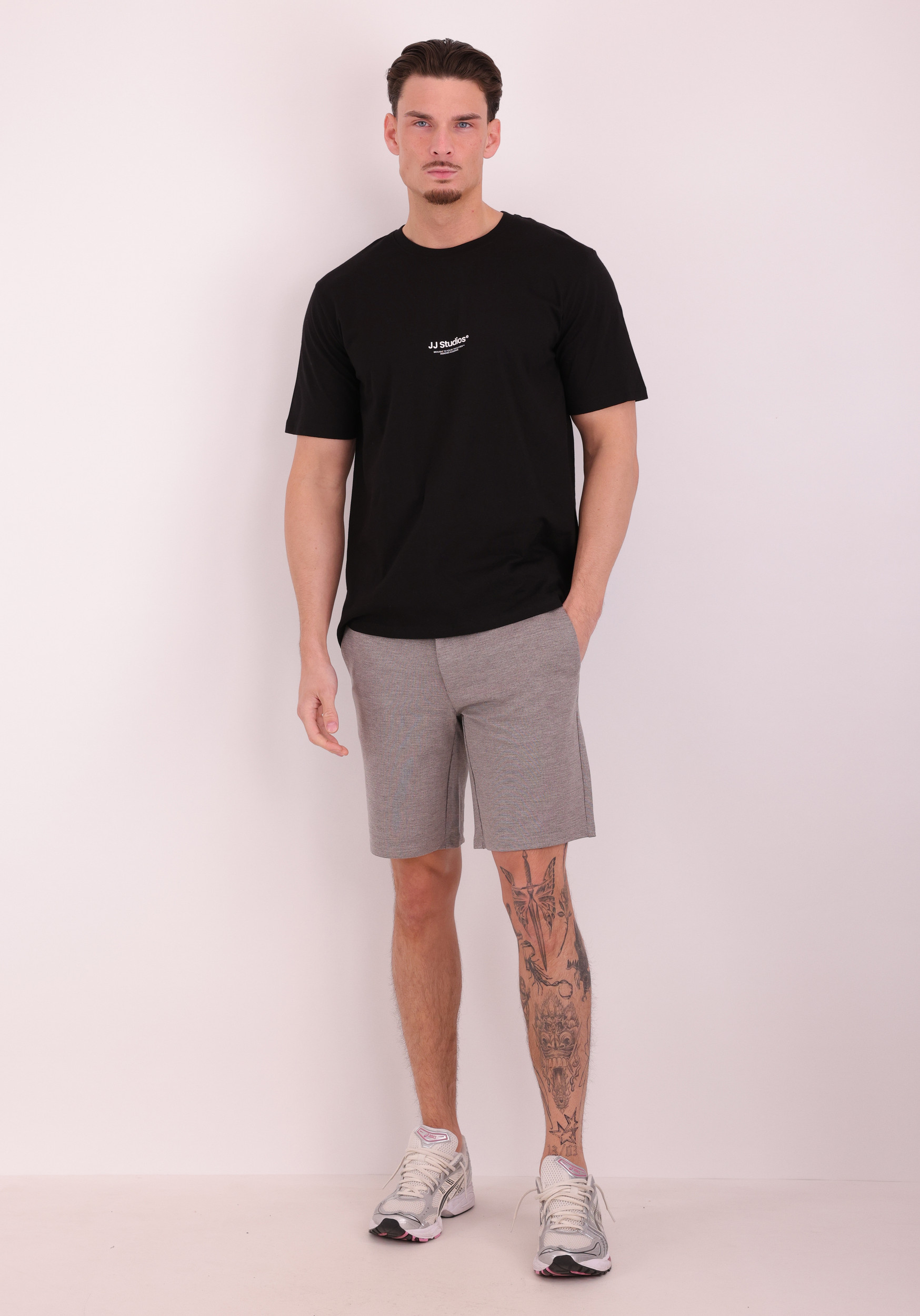 JACK & JONES T-shirt Soho 12278787 Zwart